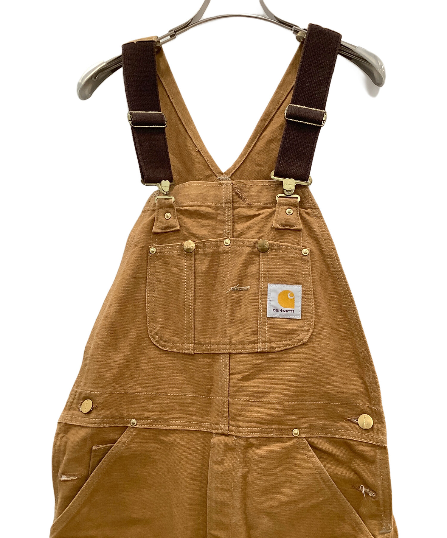 carhartt オーバーオール(ブラウン)