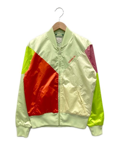 【中古・古着通販】adidas (アディダス) トラックジャケット 黄緑 