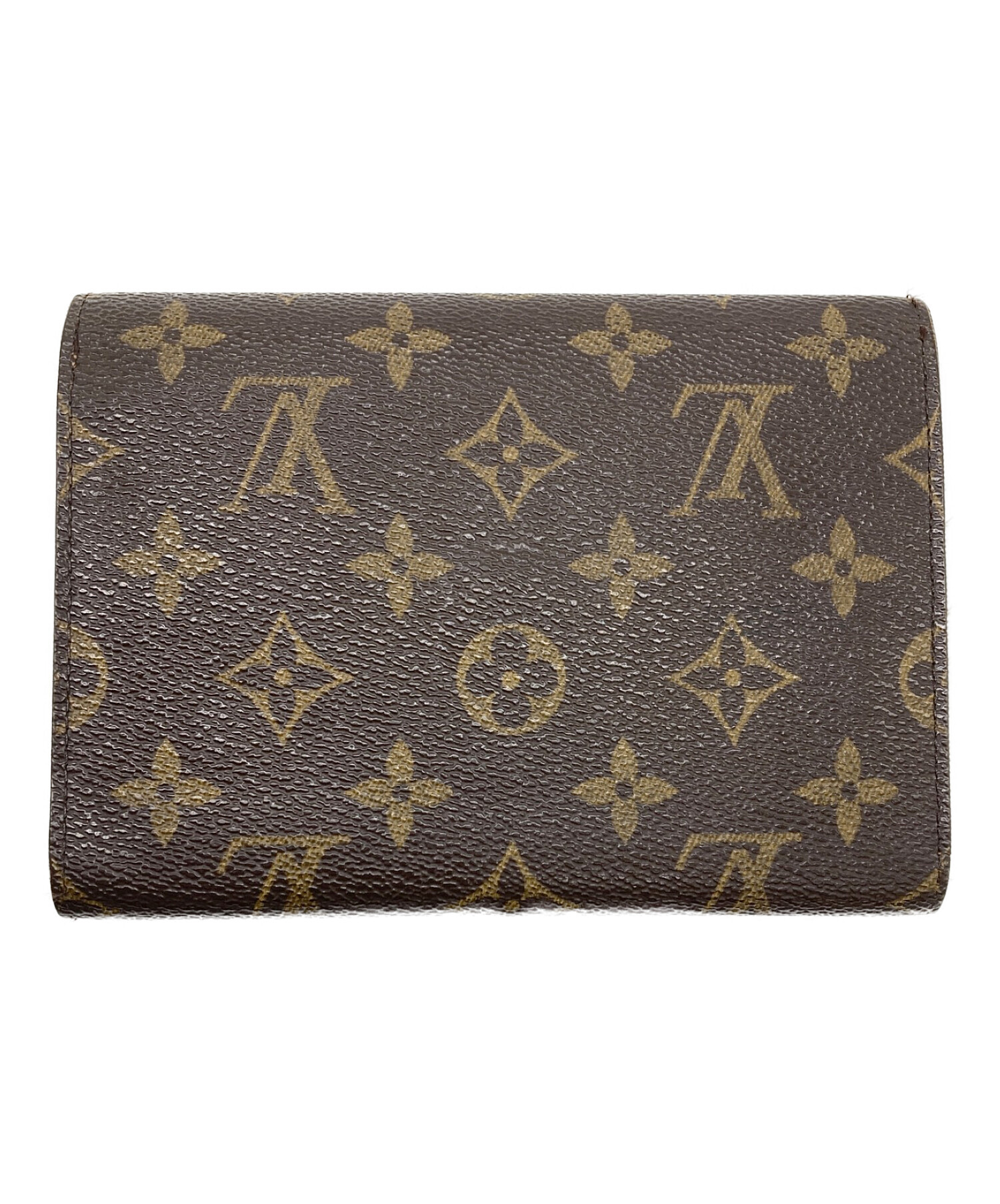 ルイヴィトン モノグラムポルトトレゾール エテュイパピエ