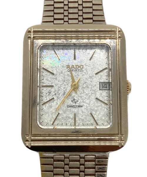 稼働品 なかろ RADO ラドー DIASTAR スクエア 腕時計 レディース R-23