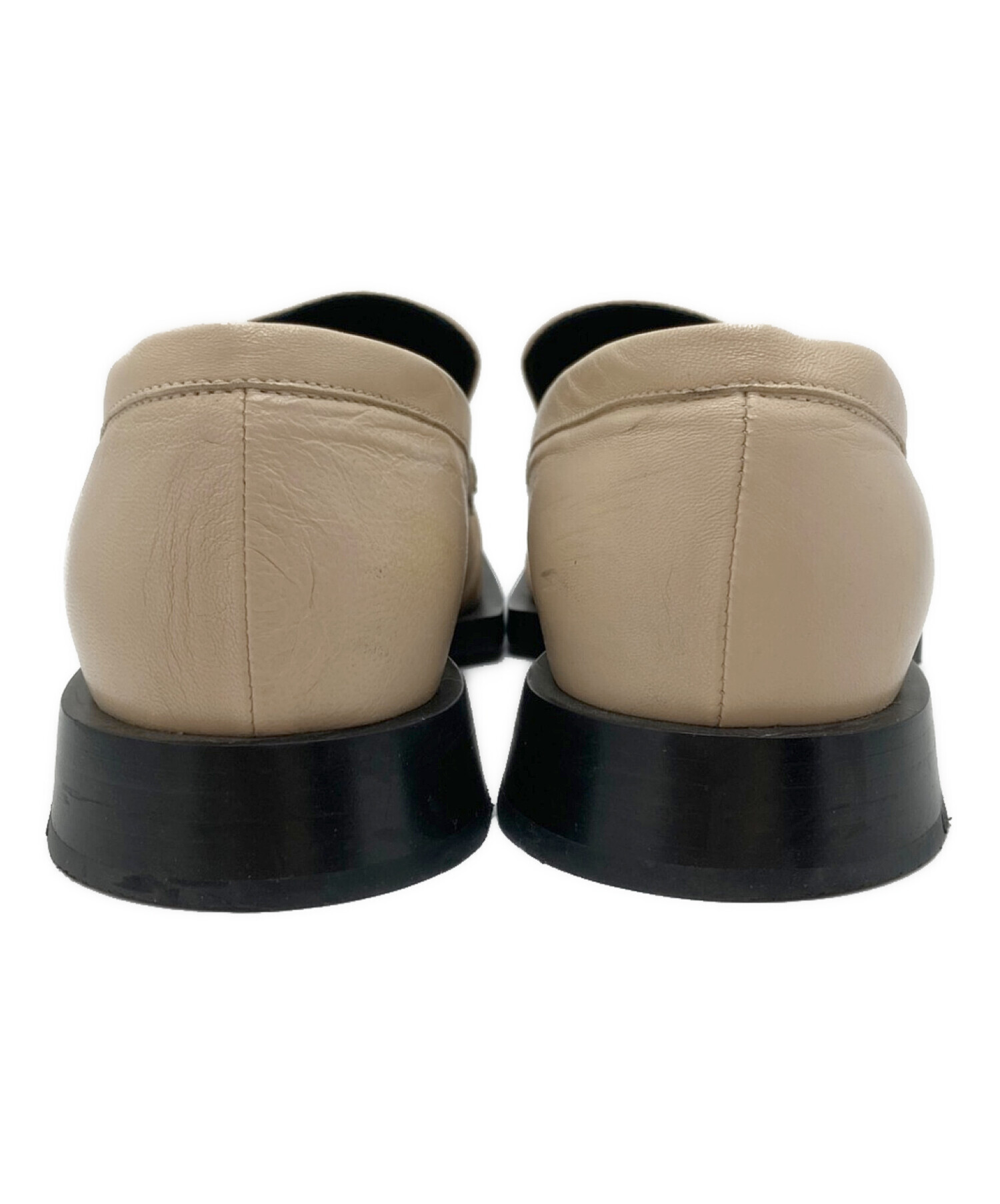 中古・古着通販】JIL SANDER (ジルサンダー) スクエアトゥローファー 