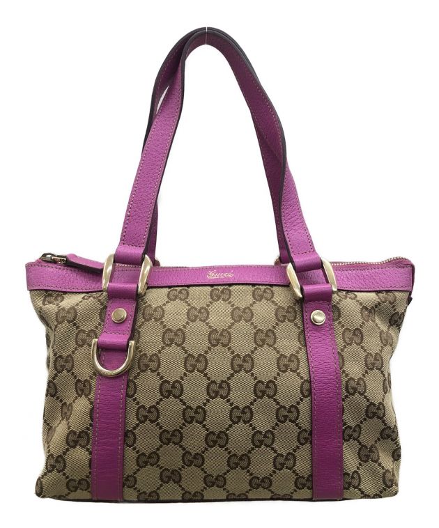 中古・古着通販】GUCCI (グッチ) GGキャンバスミニトートバッグ 