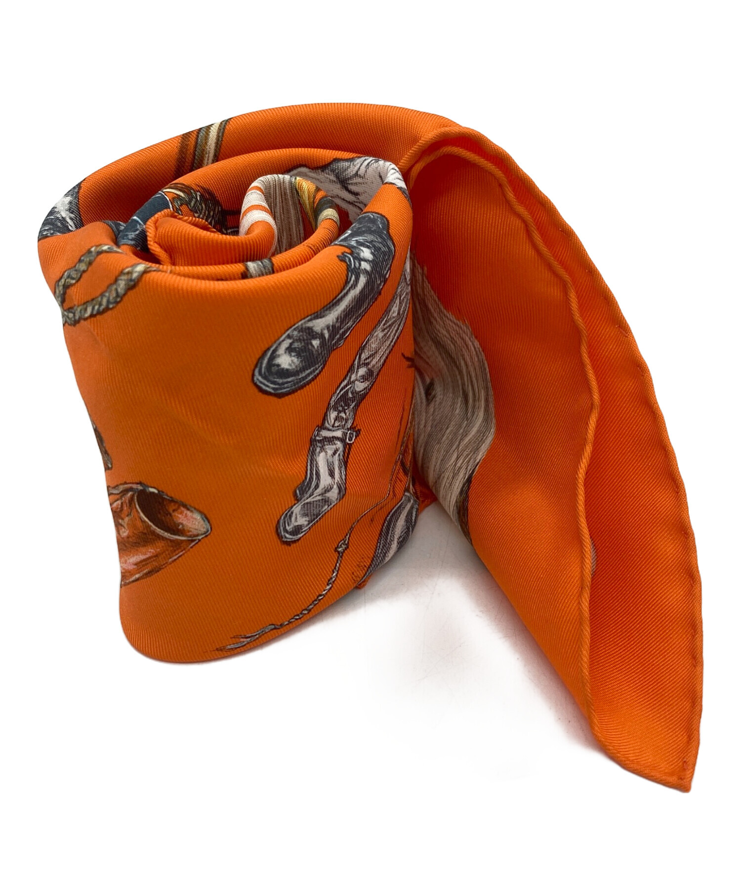 中古・古着通販】HERMES (エルメス) カレ40 A propos de Bottes 
