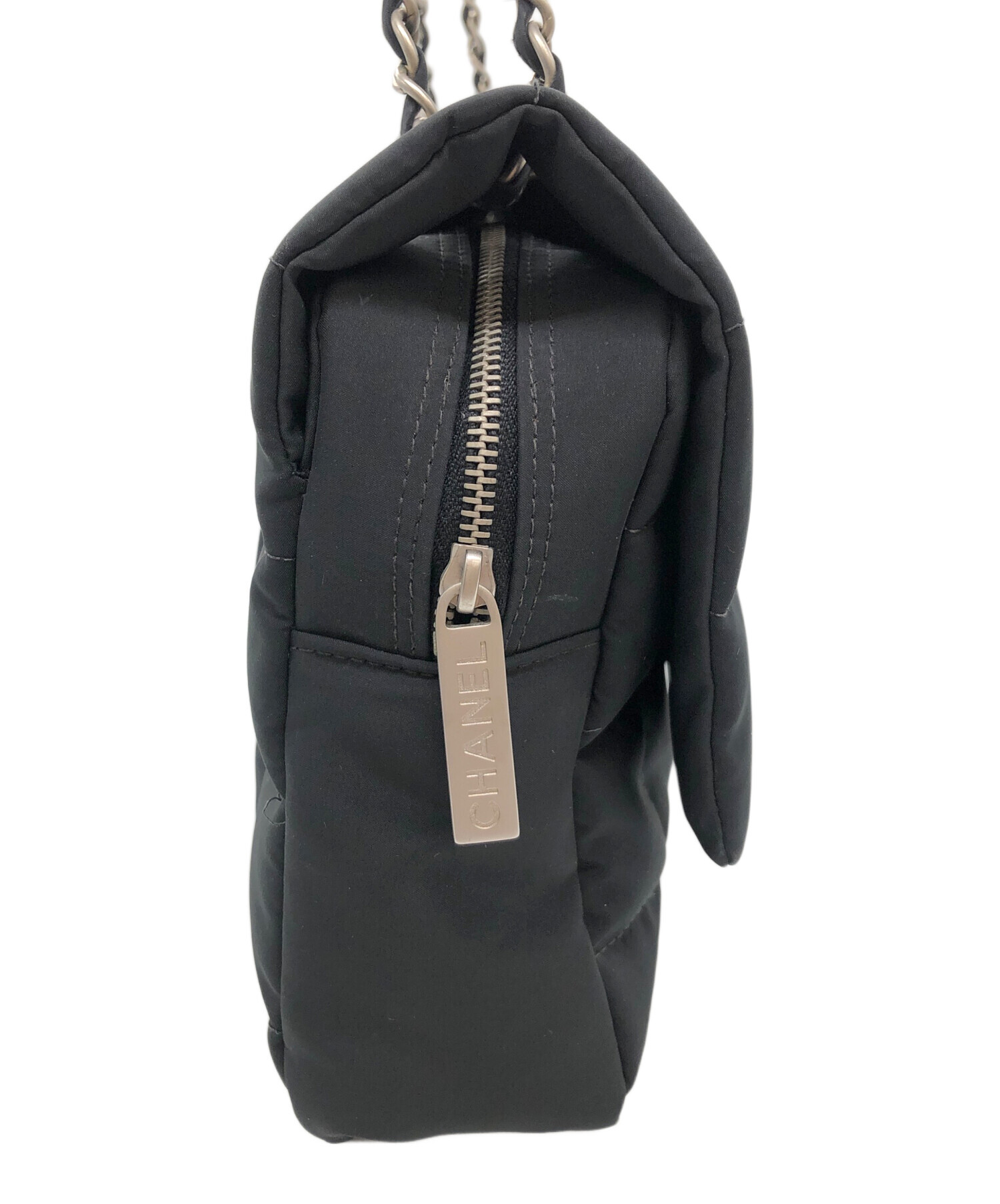 中古・古着通販】CHANEL (シャネル) Wチェーンショルダーバッグ 