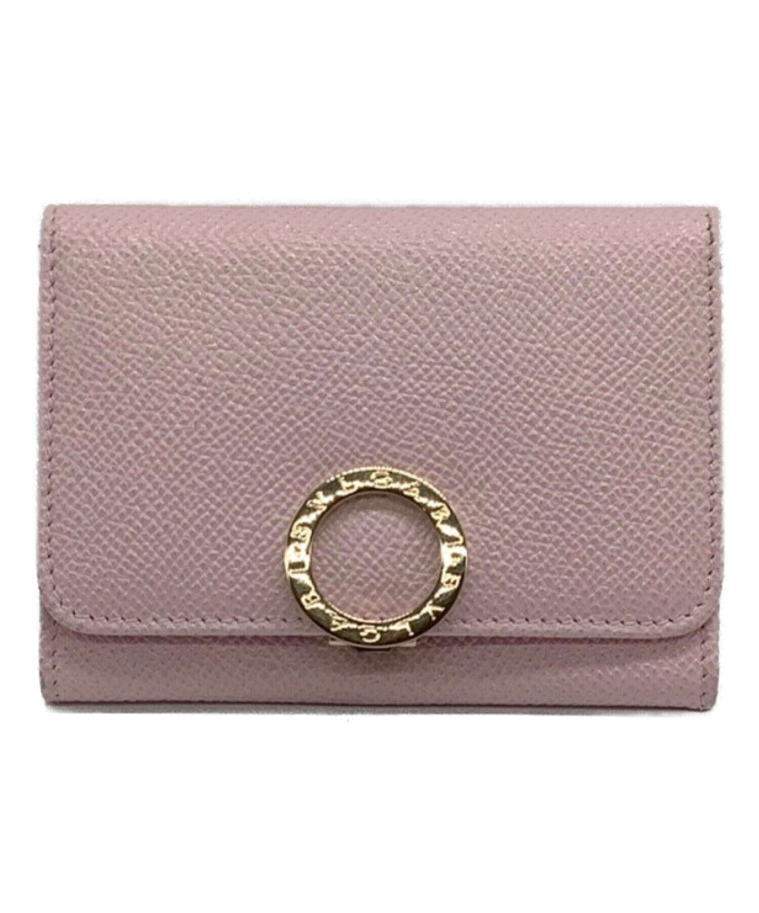 中古・古着通販】BVLGARI (ブルガリ) 2つ折り財布 ピンク｜ブランド 