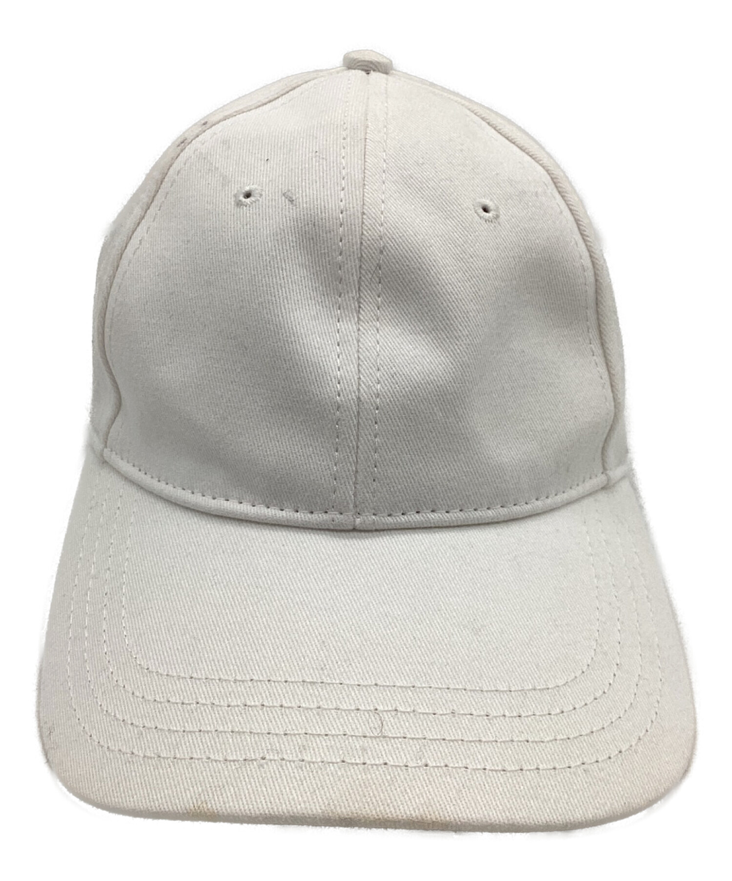 中古・古着通販】MONCLER (モンクレール) キャップ ホワイト｜ブランド 