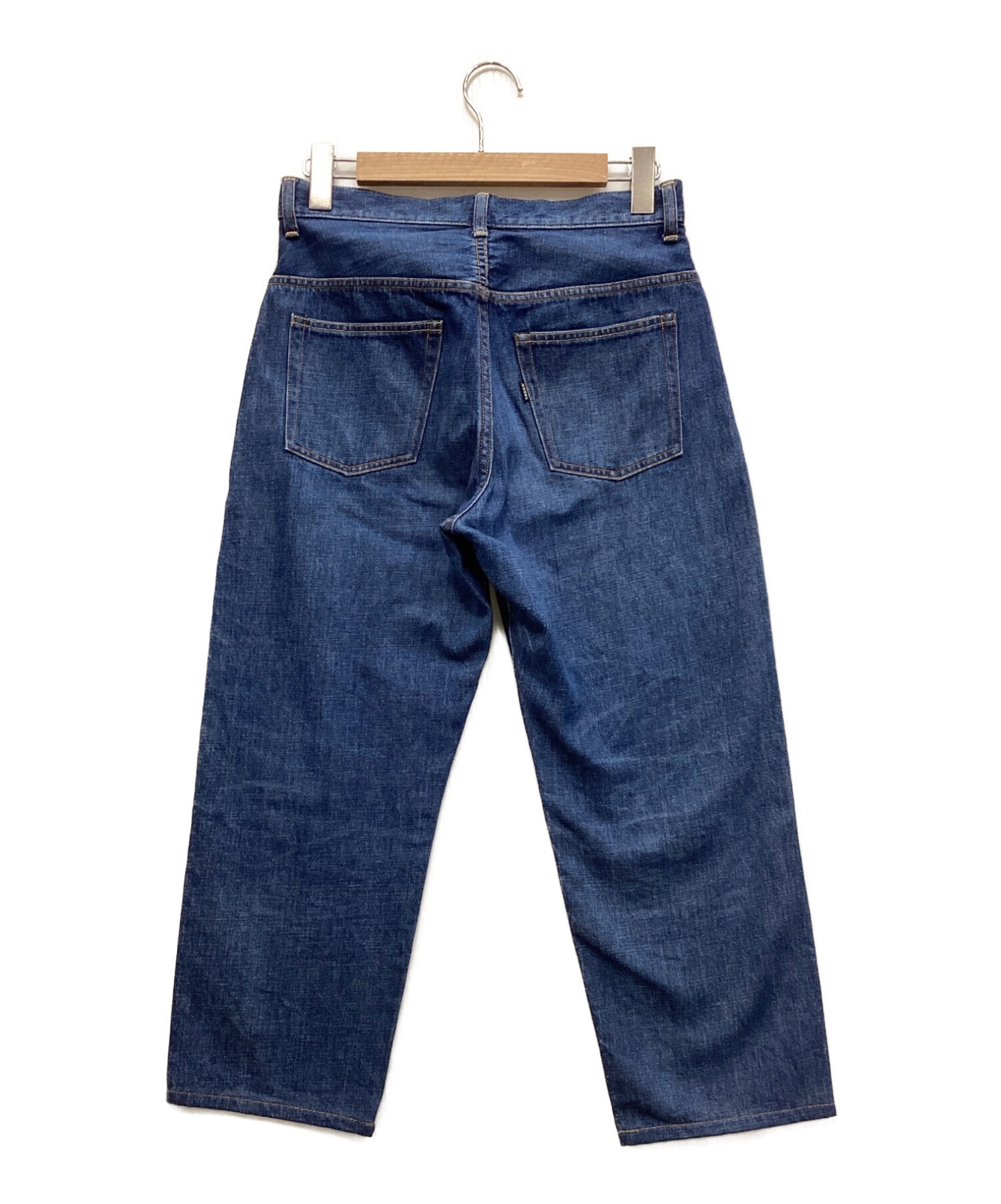 中古・古着通販】YAECA (ヤエカ) ワイドテーパードデニムパンツ 