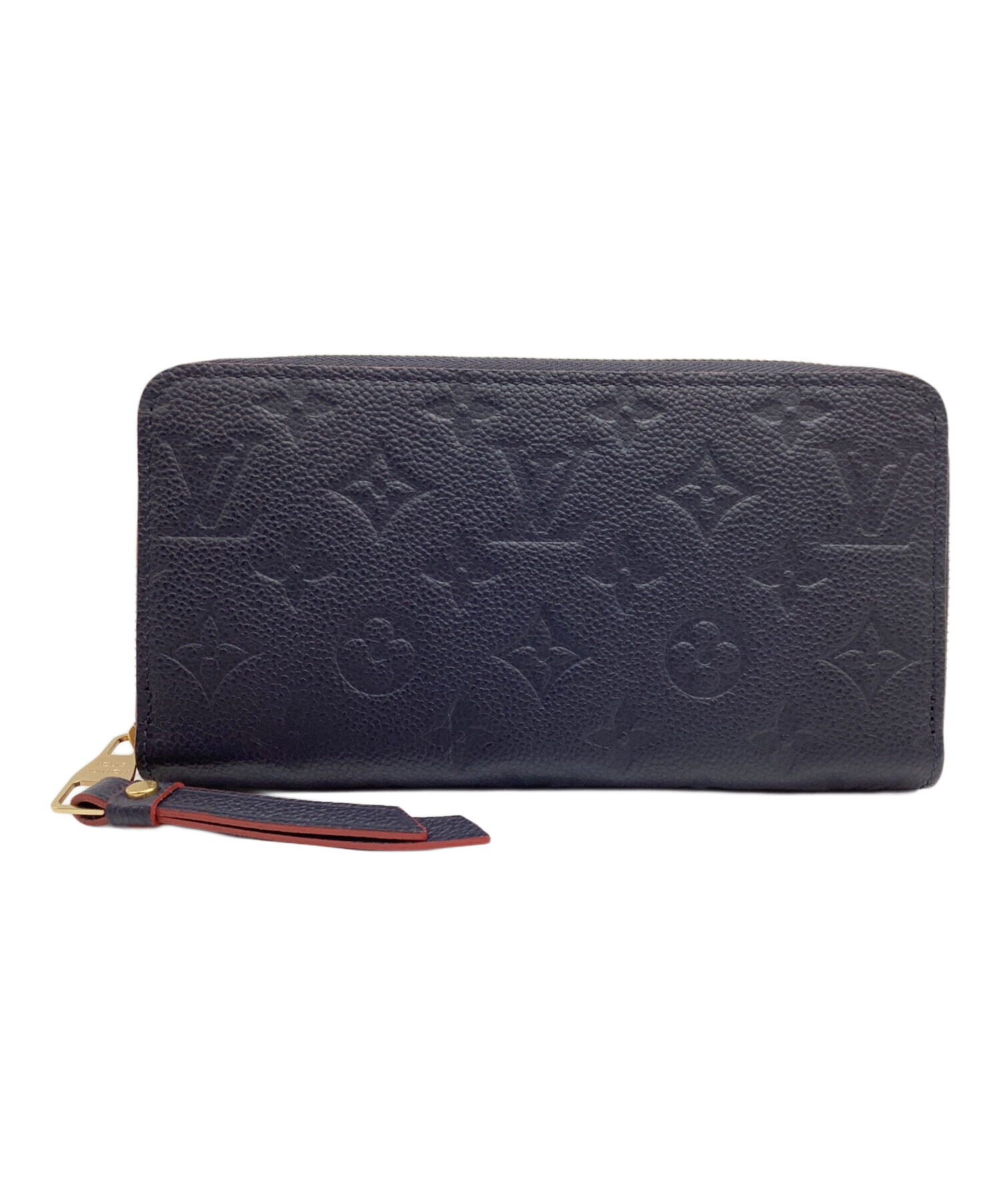 VUITTON 速かっ 長財布 ネイビー