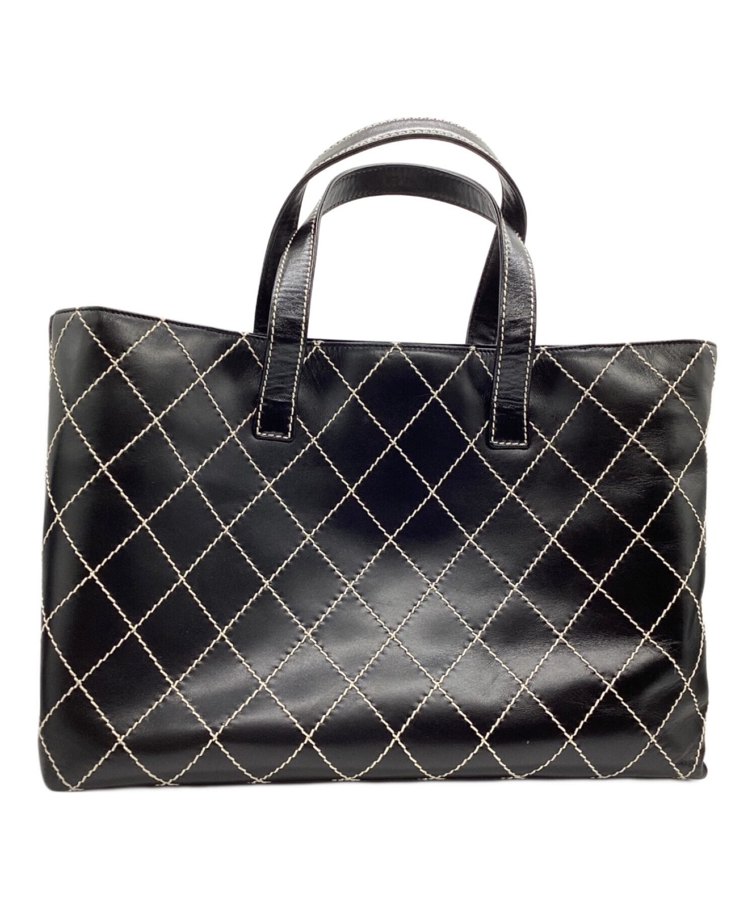 中古・古着通販】CHANEL (シャネル) トートバッグ ブラック｜ブランド  