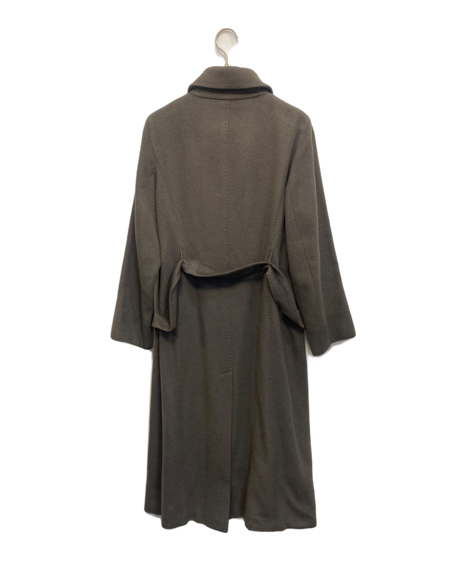 中古・古着通販】MaxMara (マックスマーラ) ロングコート グレー 