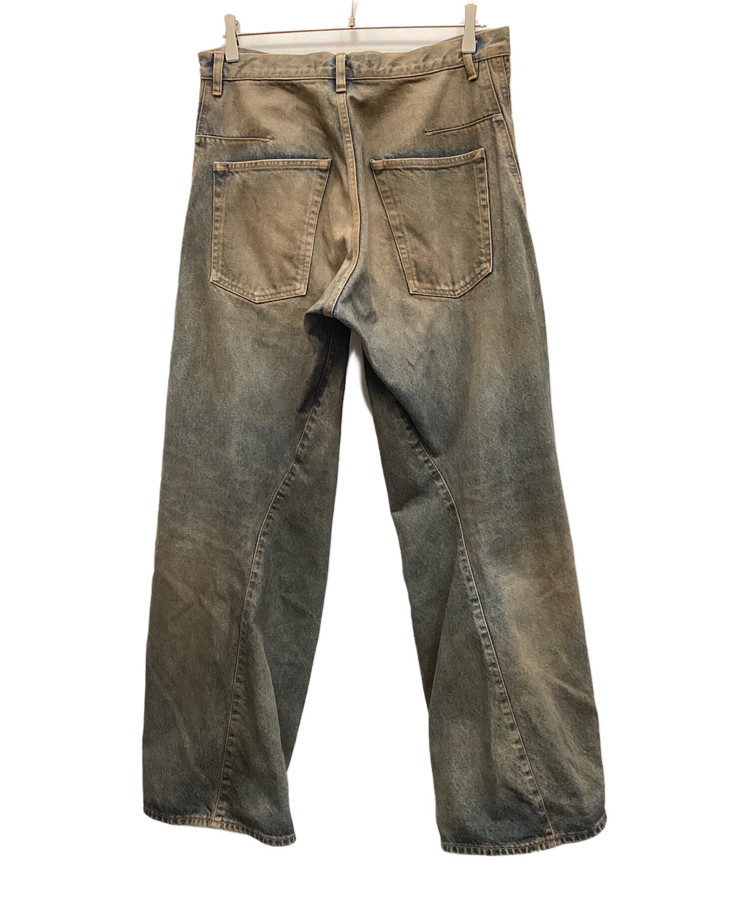 中古・古着通販】NVRFRGT (ネヴァーフォーゲット) 3D TWIST WIDE LEG 