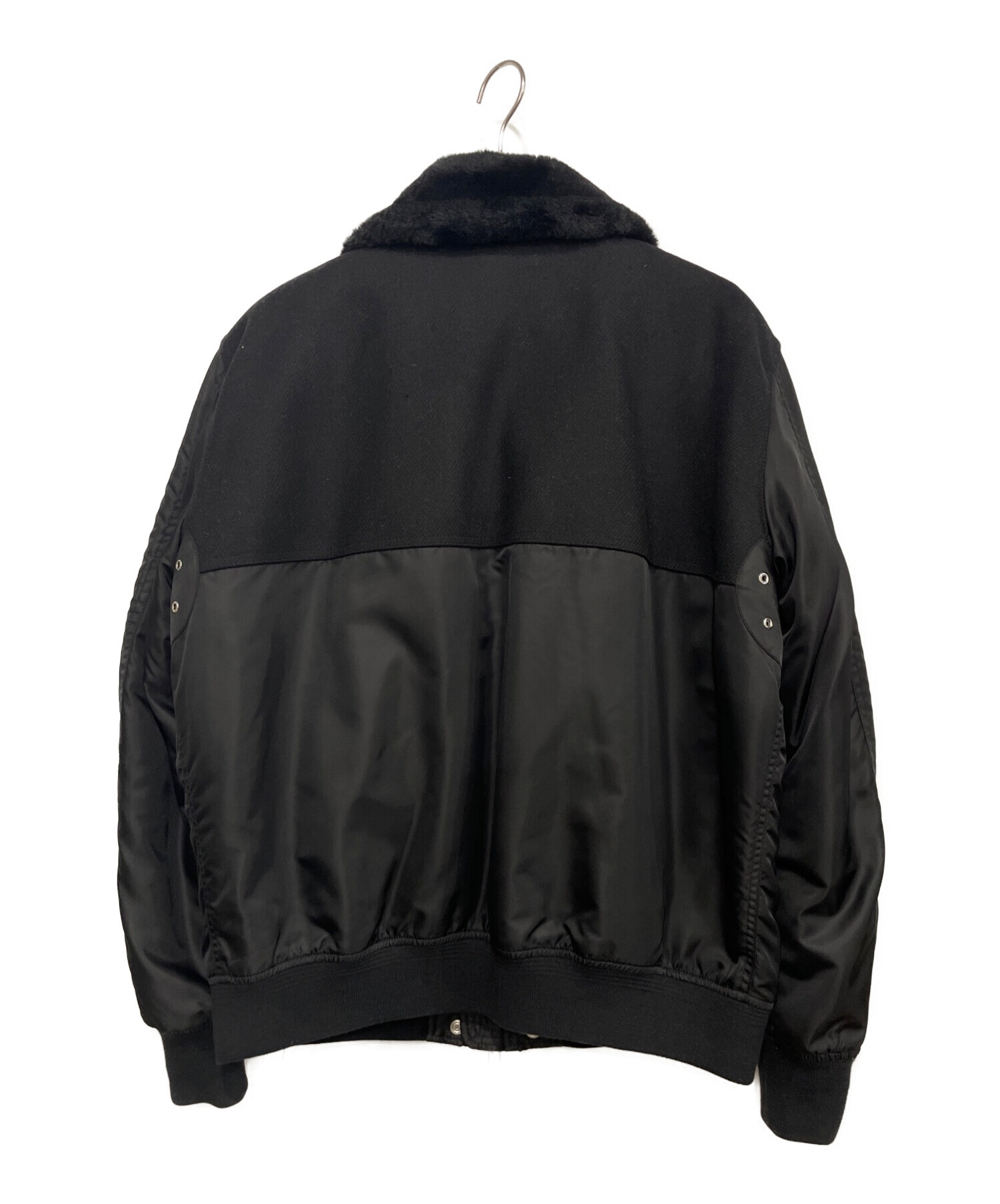 DIESEL (ディーゼル) アビエイタージャケット ブラック サイズ:XL