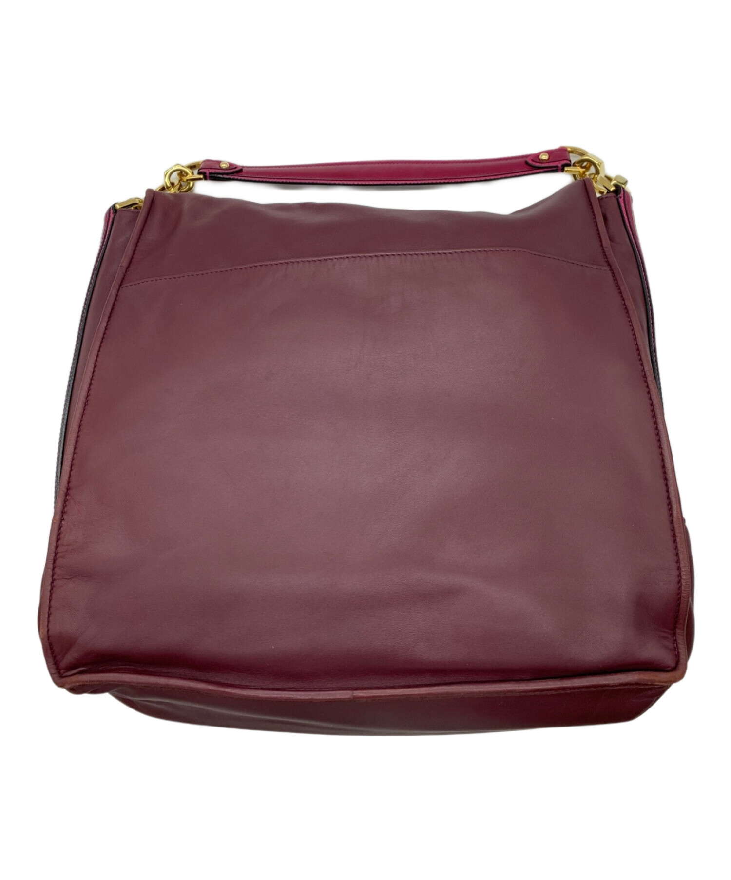 中古・古着通販】LOEWE (ロエベ) 2WAYショルダーバッグ ボルドー 