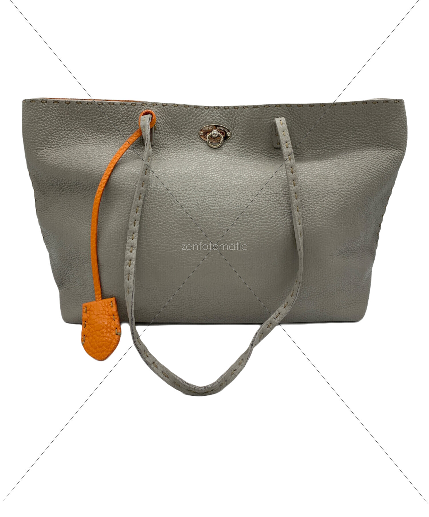 中古・古着通販】FENDI (フェンディ) カルラカルラレザートートバッグ 