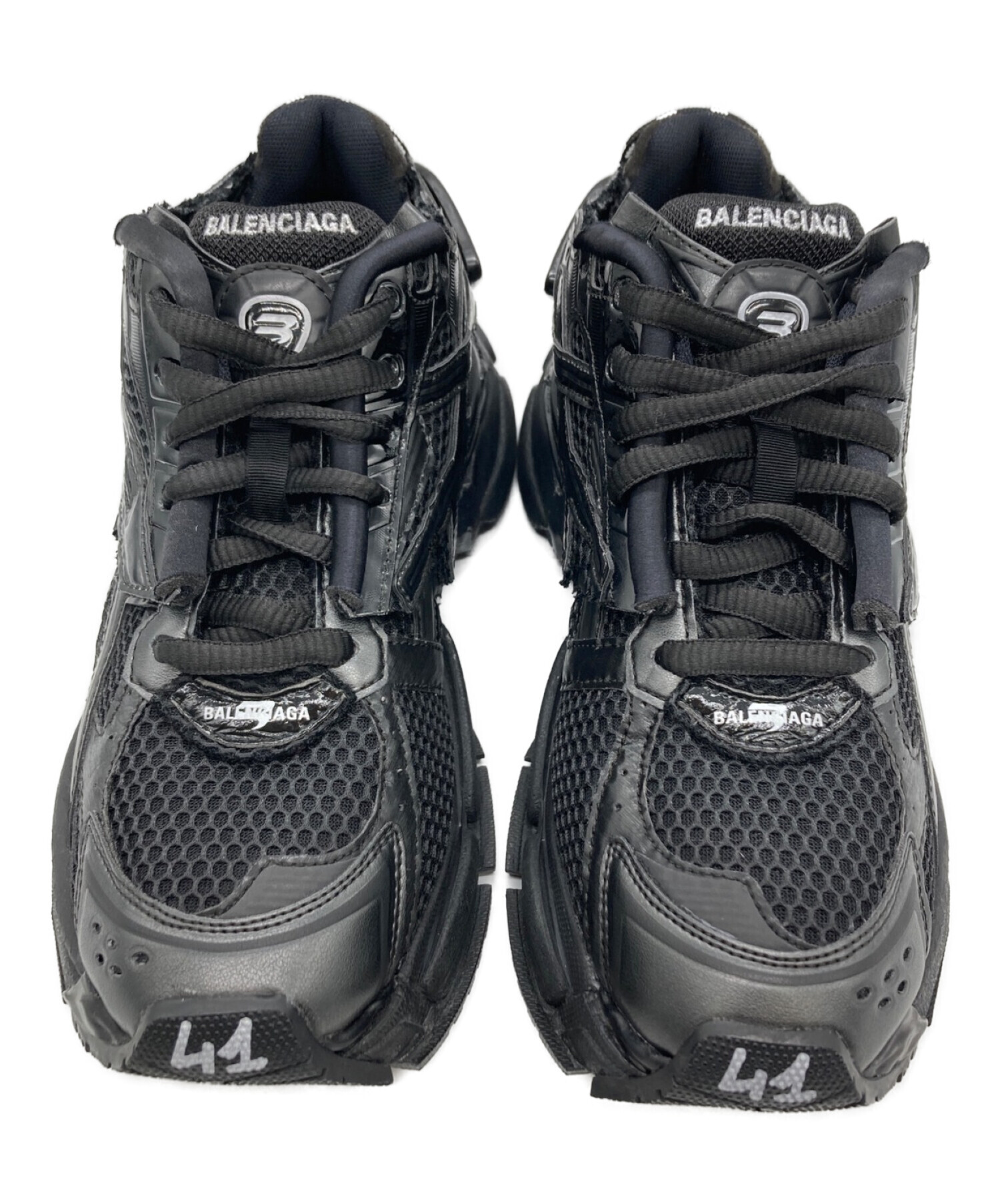 中古・古着通販】BALENCIAGA (バレンシアガ) RUNNER ブラック サイズ 