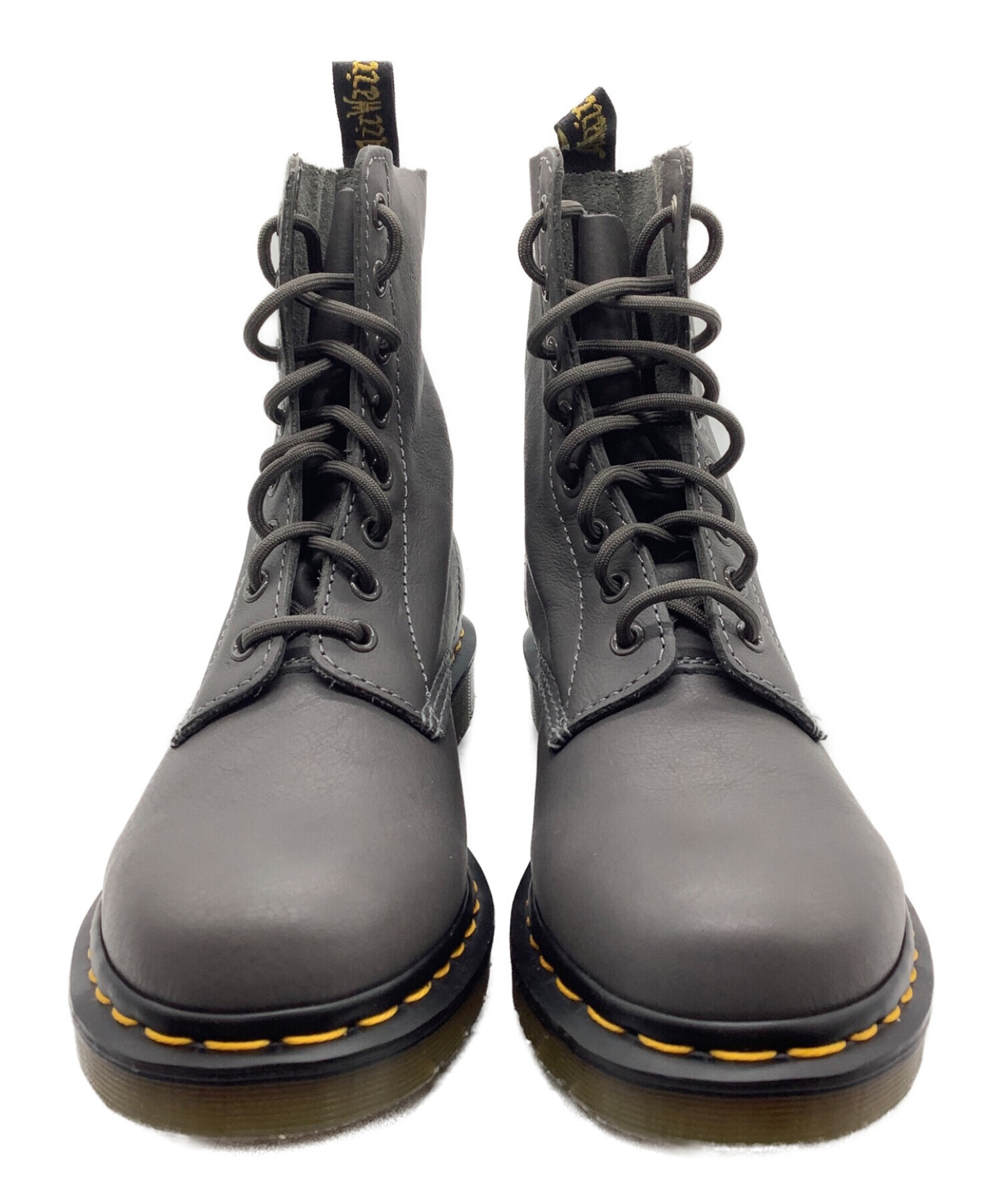 中古・古着通販】Dr.Martens (ドクターマーチン) 8ホールブーツ グレー 
