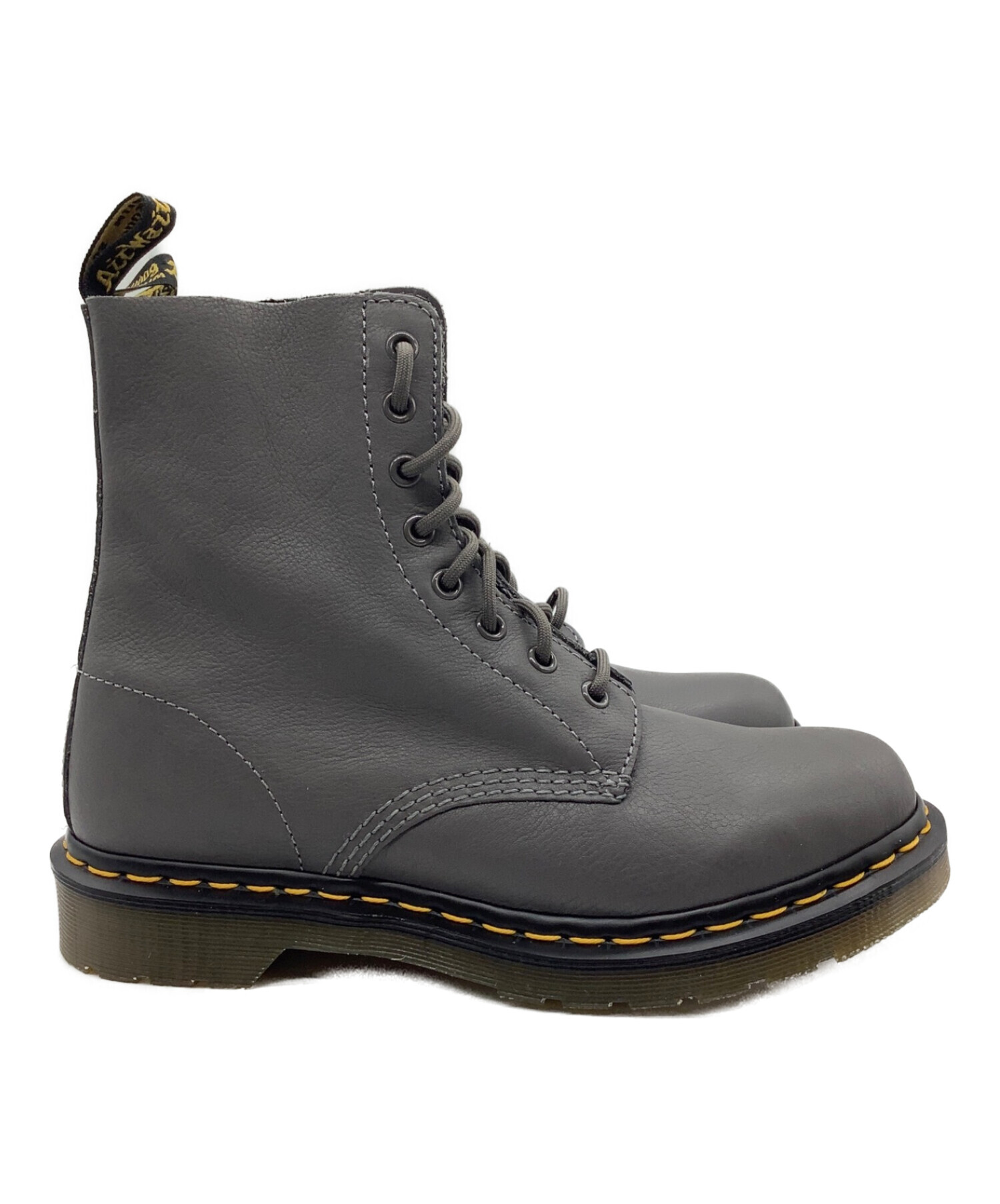 中古・古着通販】Dr.Martens (ドクターマーチン) 8ホールブーツ グレー 