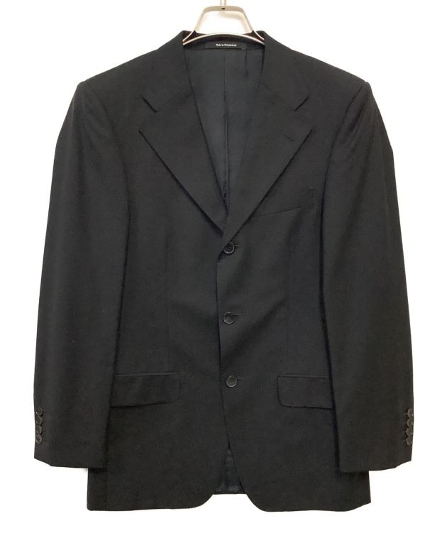 中古・古着通販】GUCCI (グッチ) 3Bセットアップスーツ ブラック 