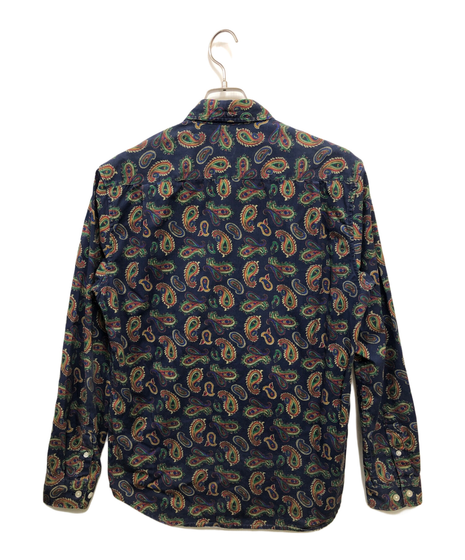 中古・古着通販】SUPREME (シュプリーム) ペイズリー柄シャツ ネイビー 