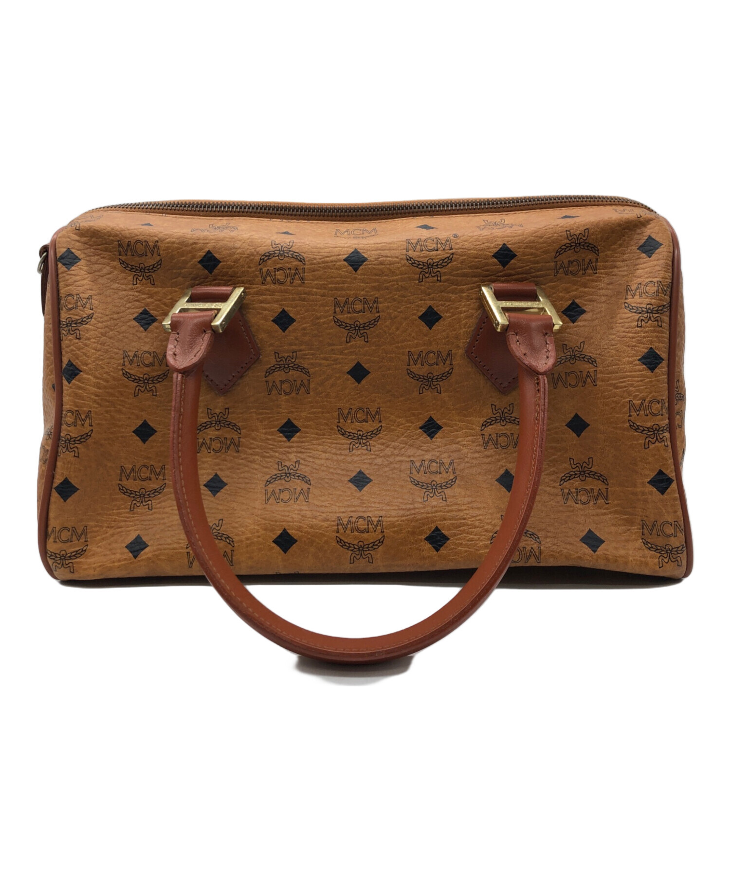 MCM ミニボストンバック （シリアルナンバー有 MCM ミニボストンバッグ） 
