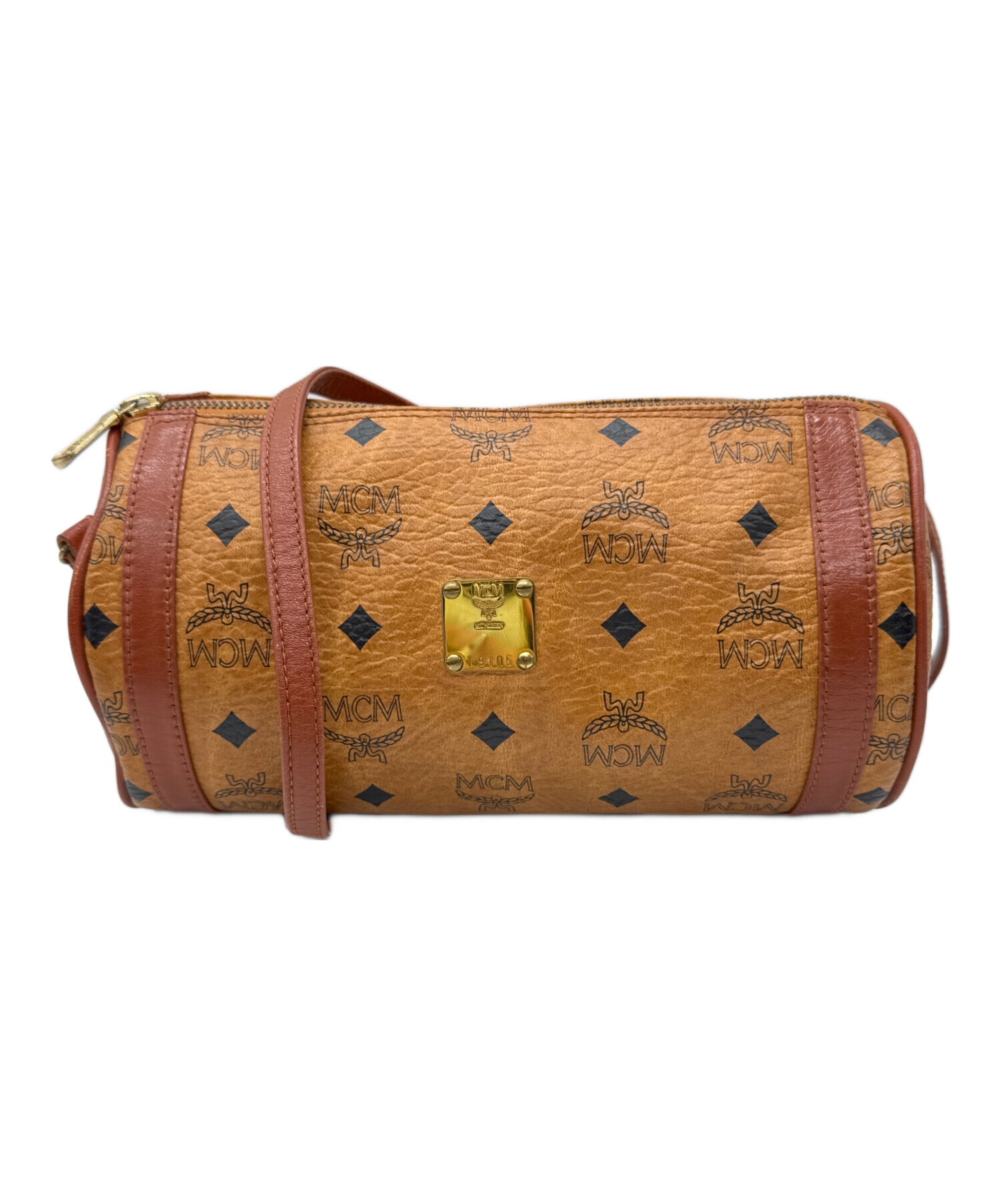 中古・古着通販】MCM (エムシーエム) ショルダーバッグ ブラウン 