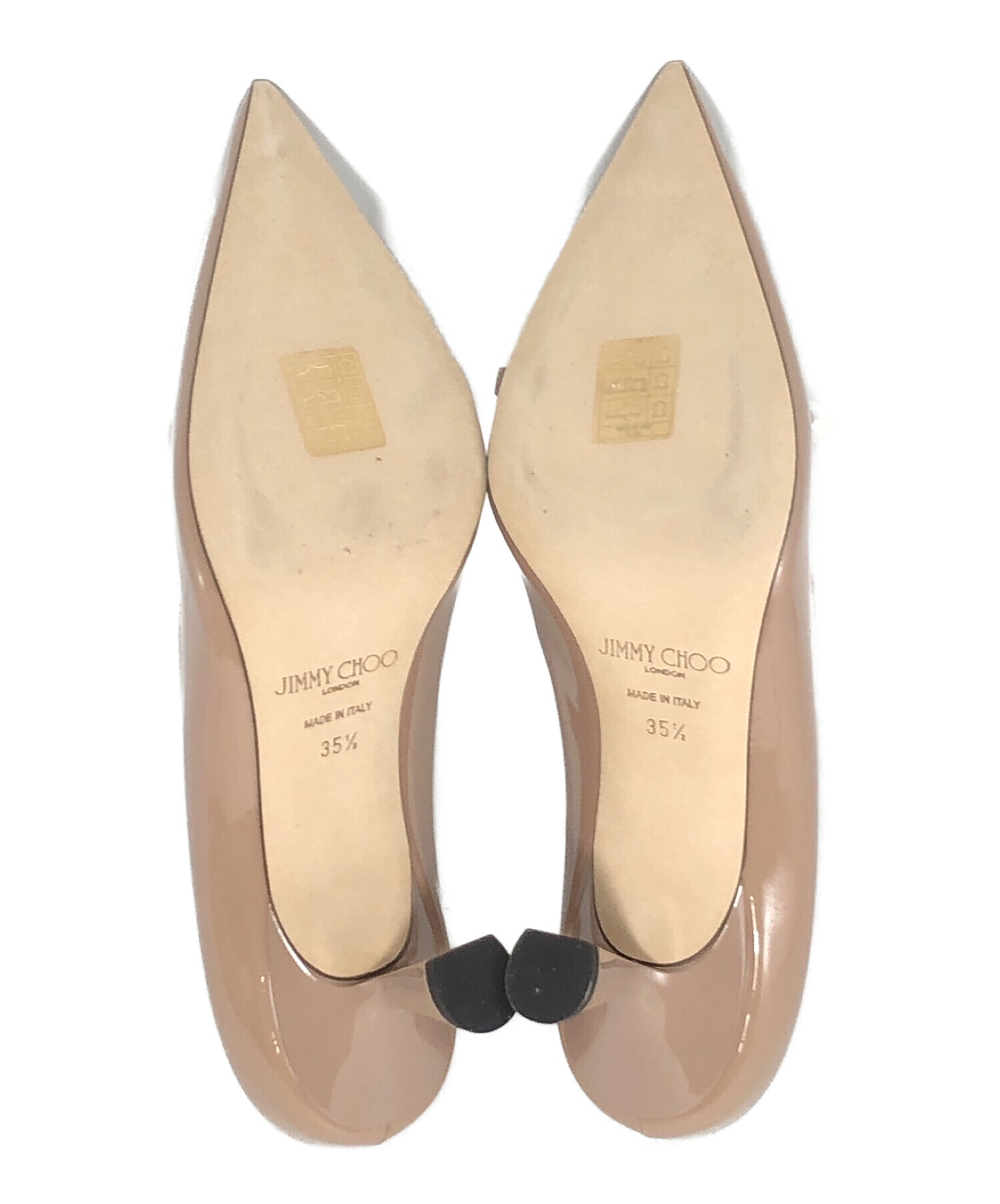 中古・古着通販】JIMMY CHOO (ジミーチュウ) パテントレザー・ポイン 