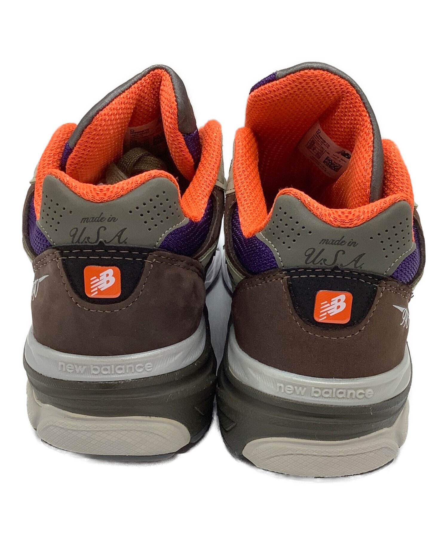 中古・古着通販】NEW BALANCE (ニューバランス) 990V3 カーキ×ブラウン 
