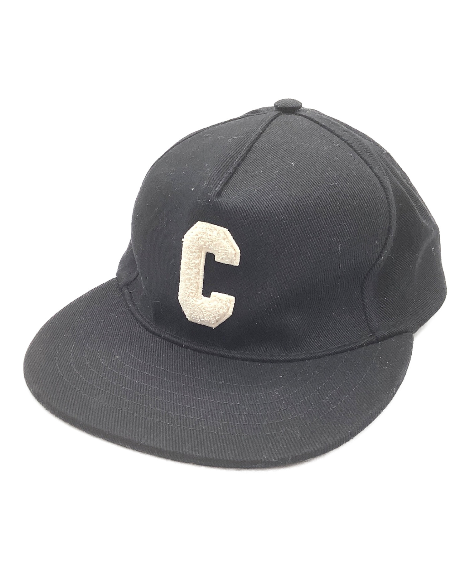 中古・古着通販】CELINE (セリーヌ) ベースボールキャップ ブラック 