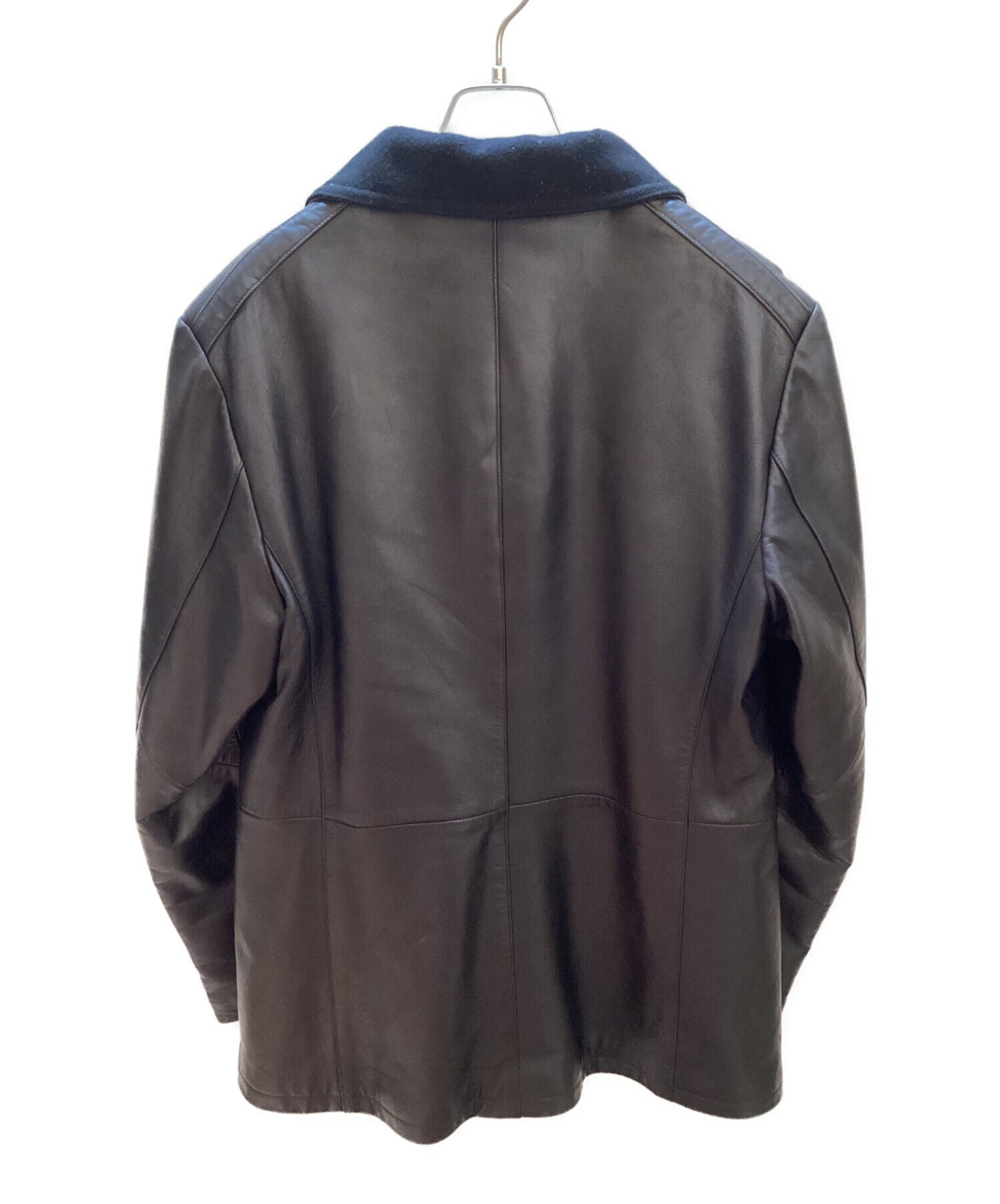 中古・古着通販】EMPORIO ARMANI (エンポリオアルマーニ) レザー 