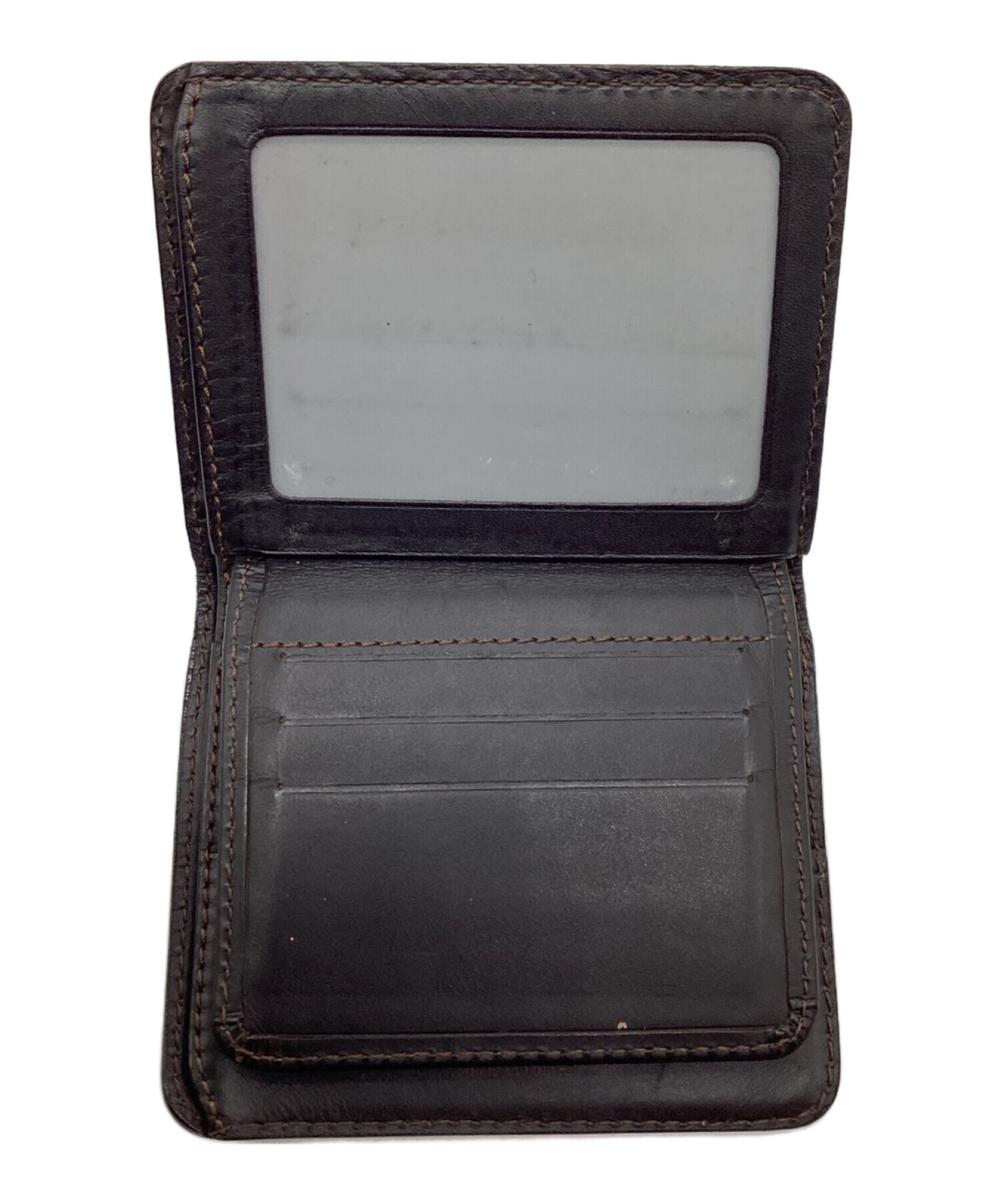 中古・古着通販】LOUIS VUITTON (ルイ ヴィトン) 2つ折り財布 ブラウン 