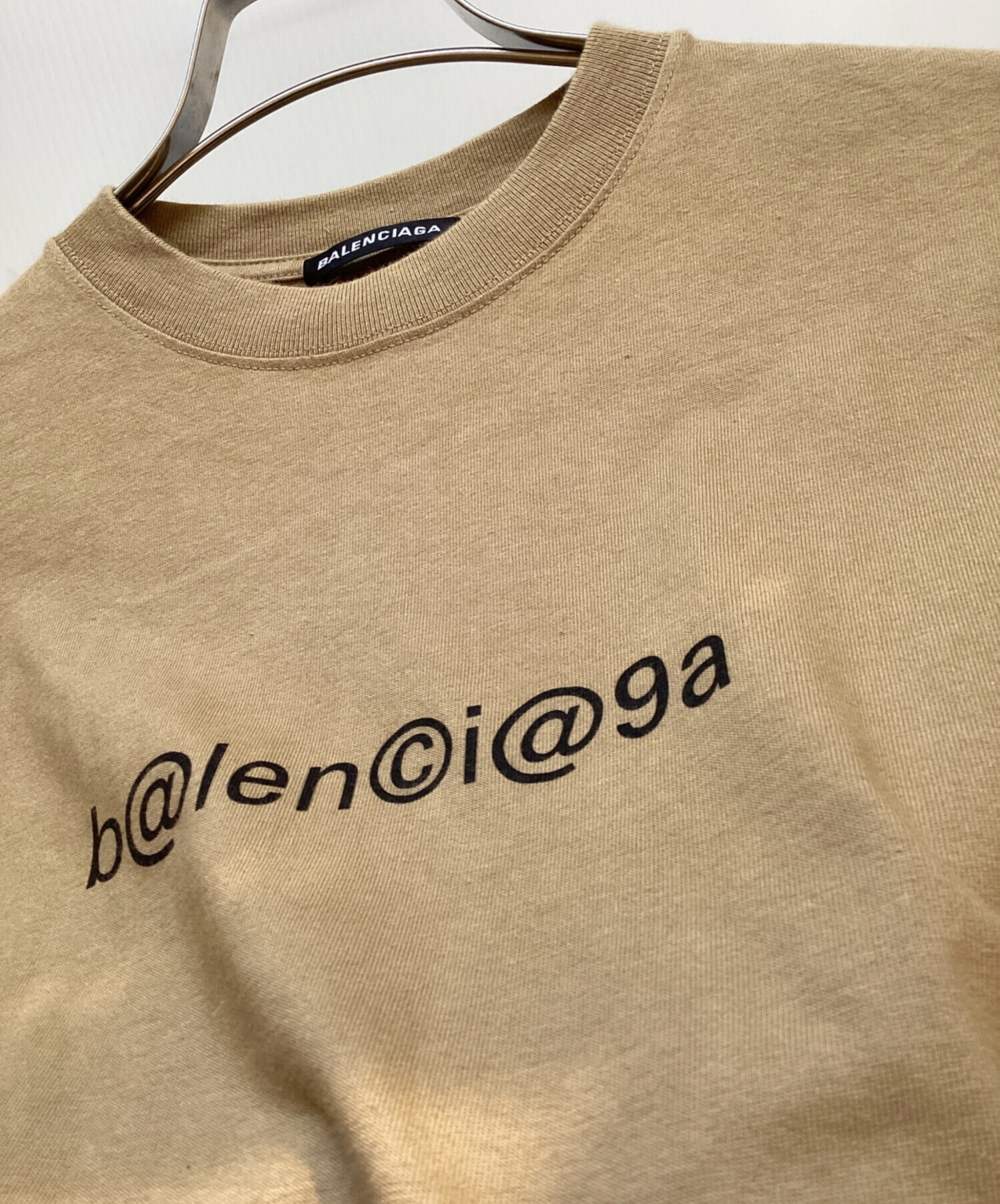 中古・古着通販】BALENCIAGA (バレンシアガ) 20SSクルーネックTシャツ 