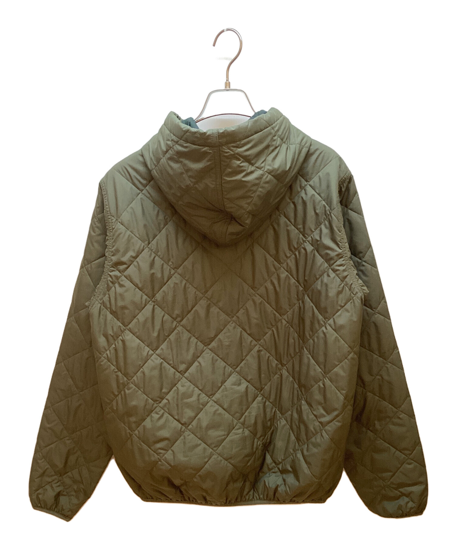 patagonia キルティングジャケット づらい M オリーブグリーン