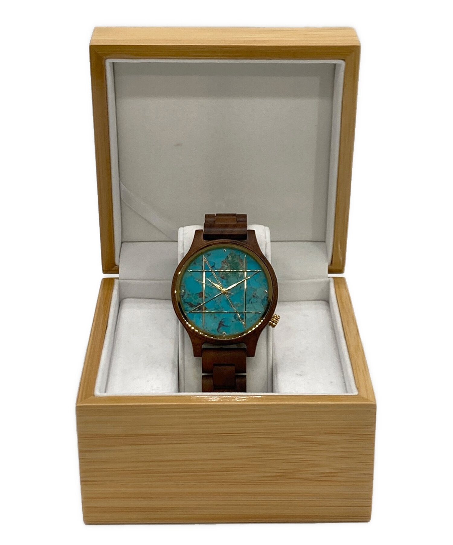 【お値下げ】NOZ 時計 アラベスク 天然木バンド 36mm NOZ アラベスク 36mm 腕時計