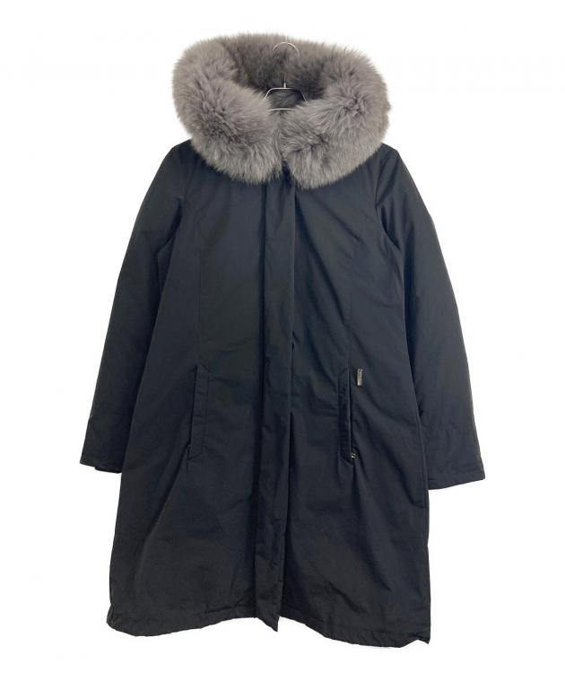 ダウンコートfoxファー 美品✨woolrich ロコ