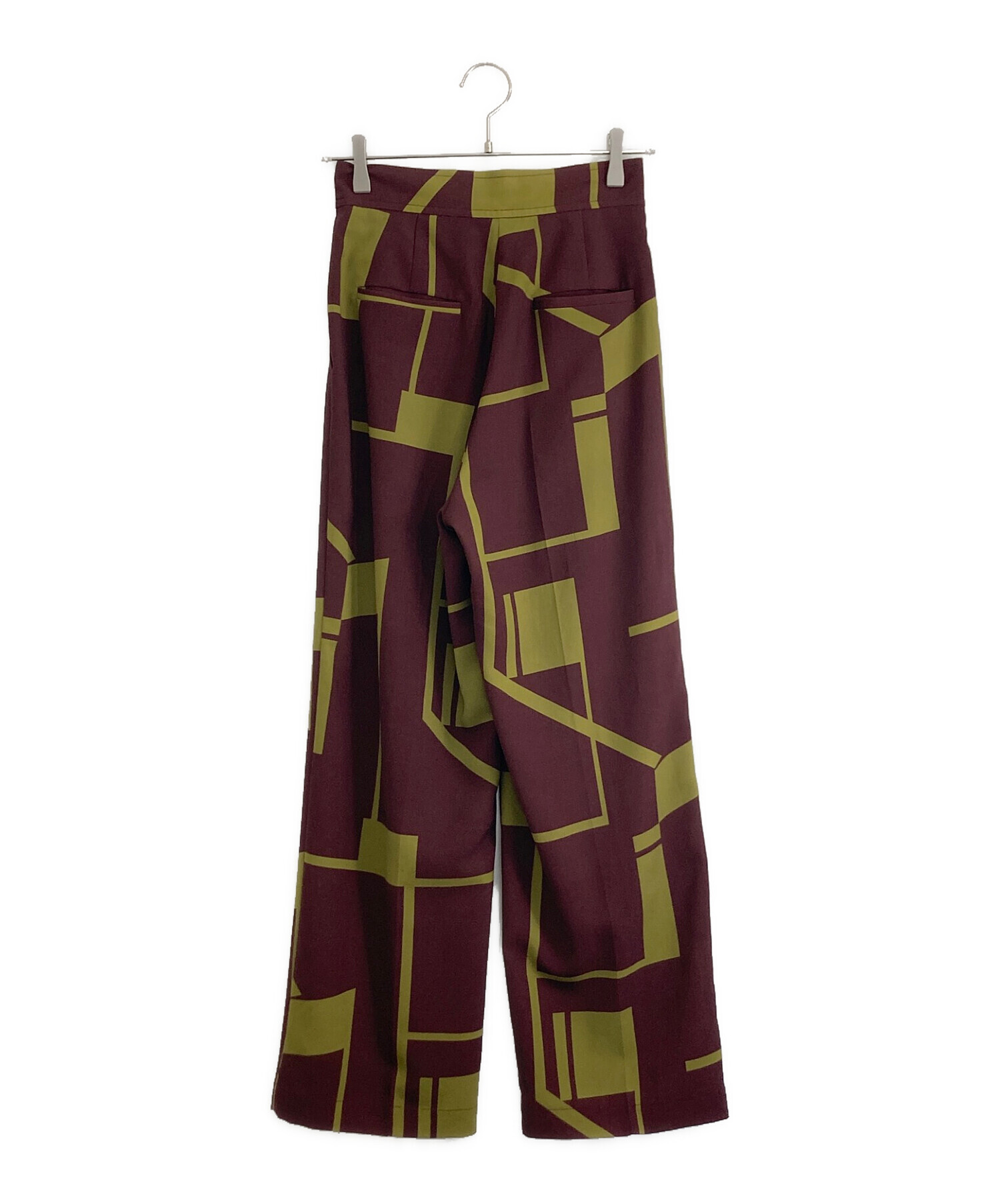 中古・古着通販】TODAYFUL (トゥデイフル) Geometric Tuck Trousers 