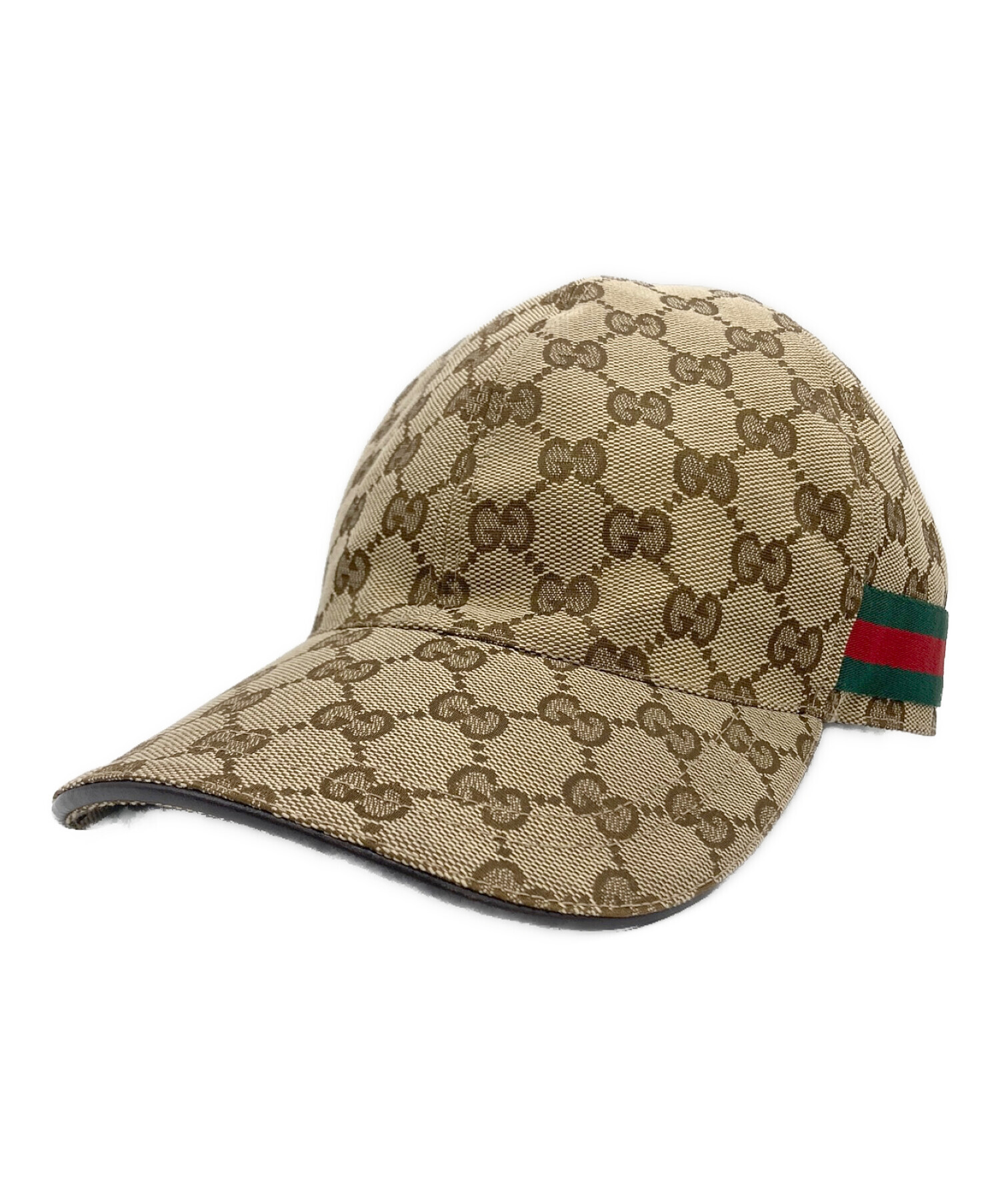 中古・古着通販】GUCCI (グッチ) GGキャンバス ベースボール キャップ 