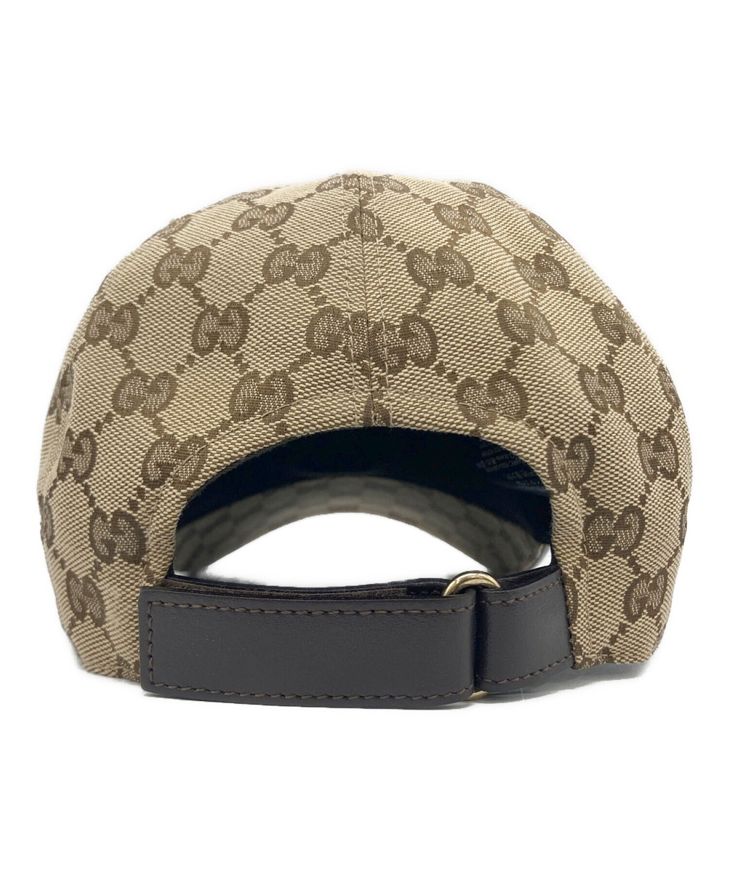 中古・古着通販】GUCCI (グッチ) GGキャンバス ベースボール キャップ 