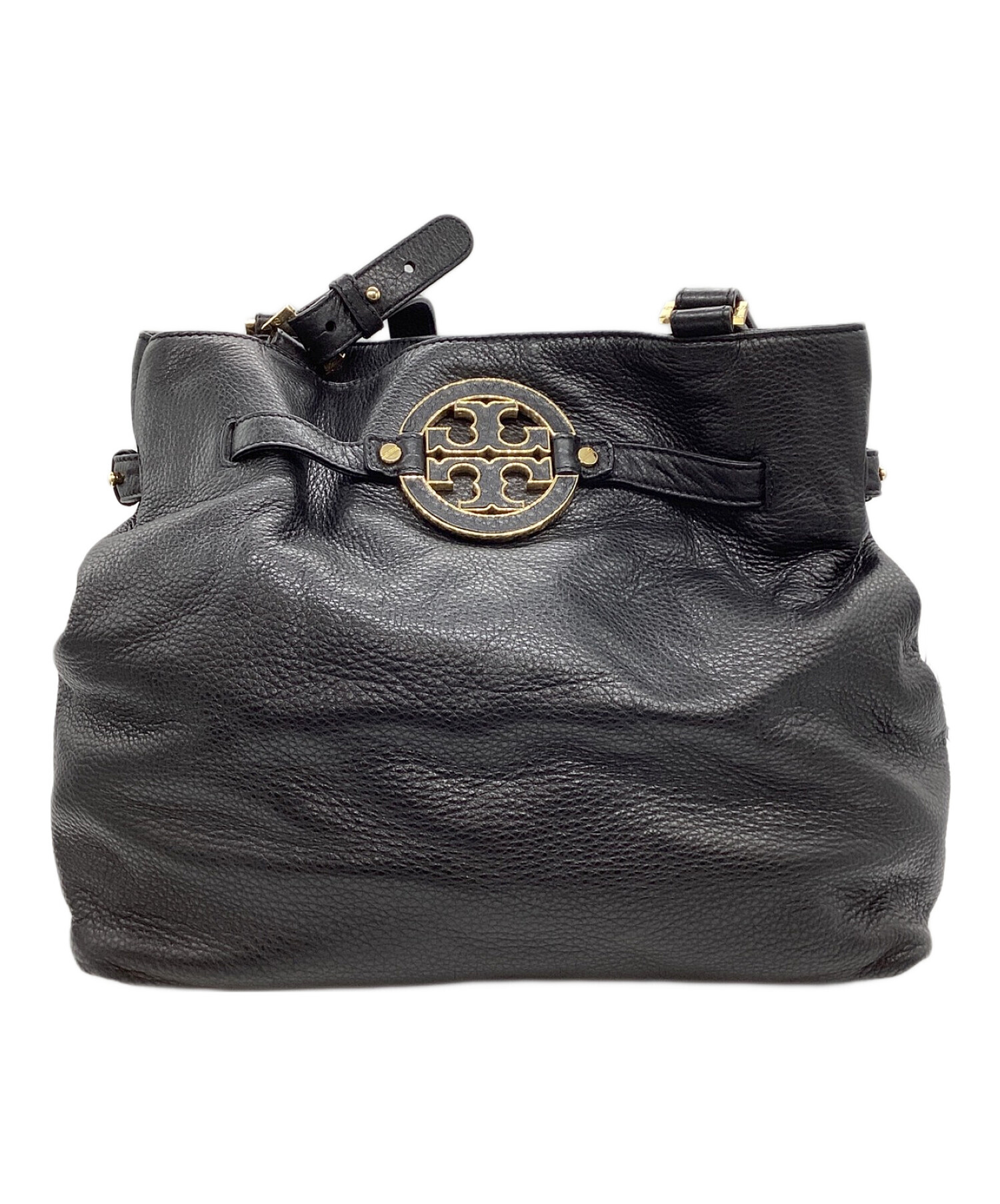 中古・古着通販】TORY BURCH (トリーバーチ) レザーハンドバッグ  