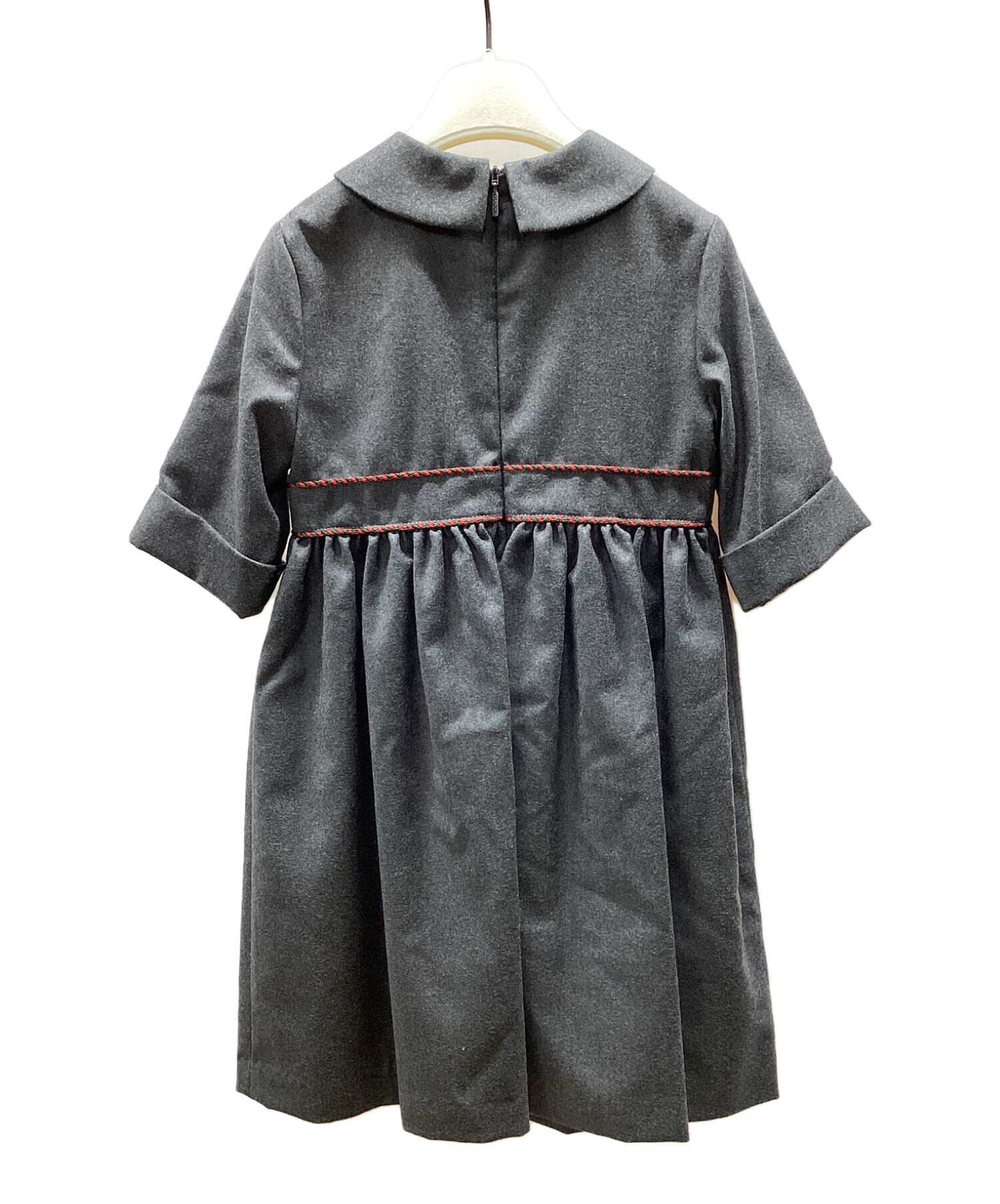 中古・古着通販】GUCCI (グッチ) ワンピース グレー サイズ:9  