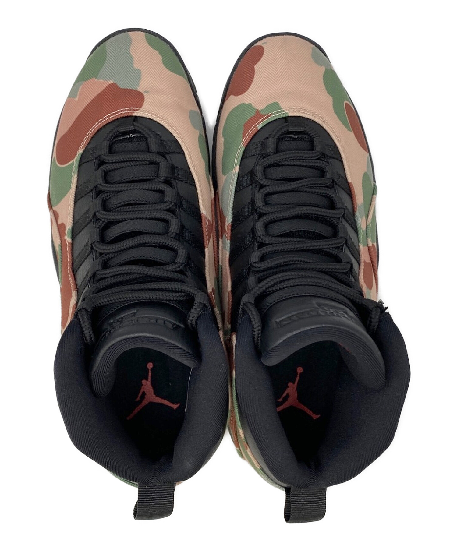 ☆　 NIKE　エアジョーダン10　カモフラ　迷彩　JORDAN10 スニーカー　バスケット　バスケ　US10.5 28.5cm 　ナイキ　 人気，2025