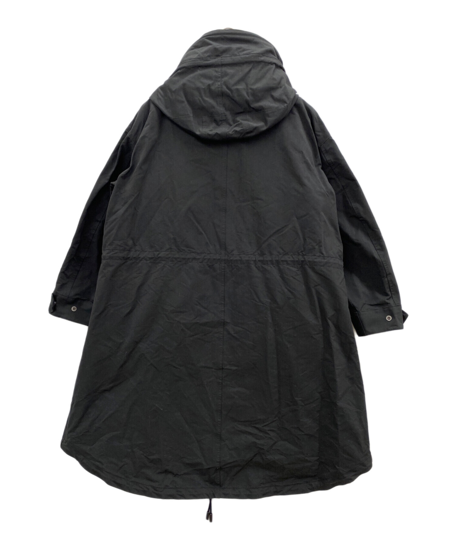 中古・古着通販】THE RERACS (ザ リラクス) ライナー付コート ブラック 