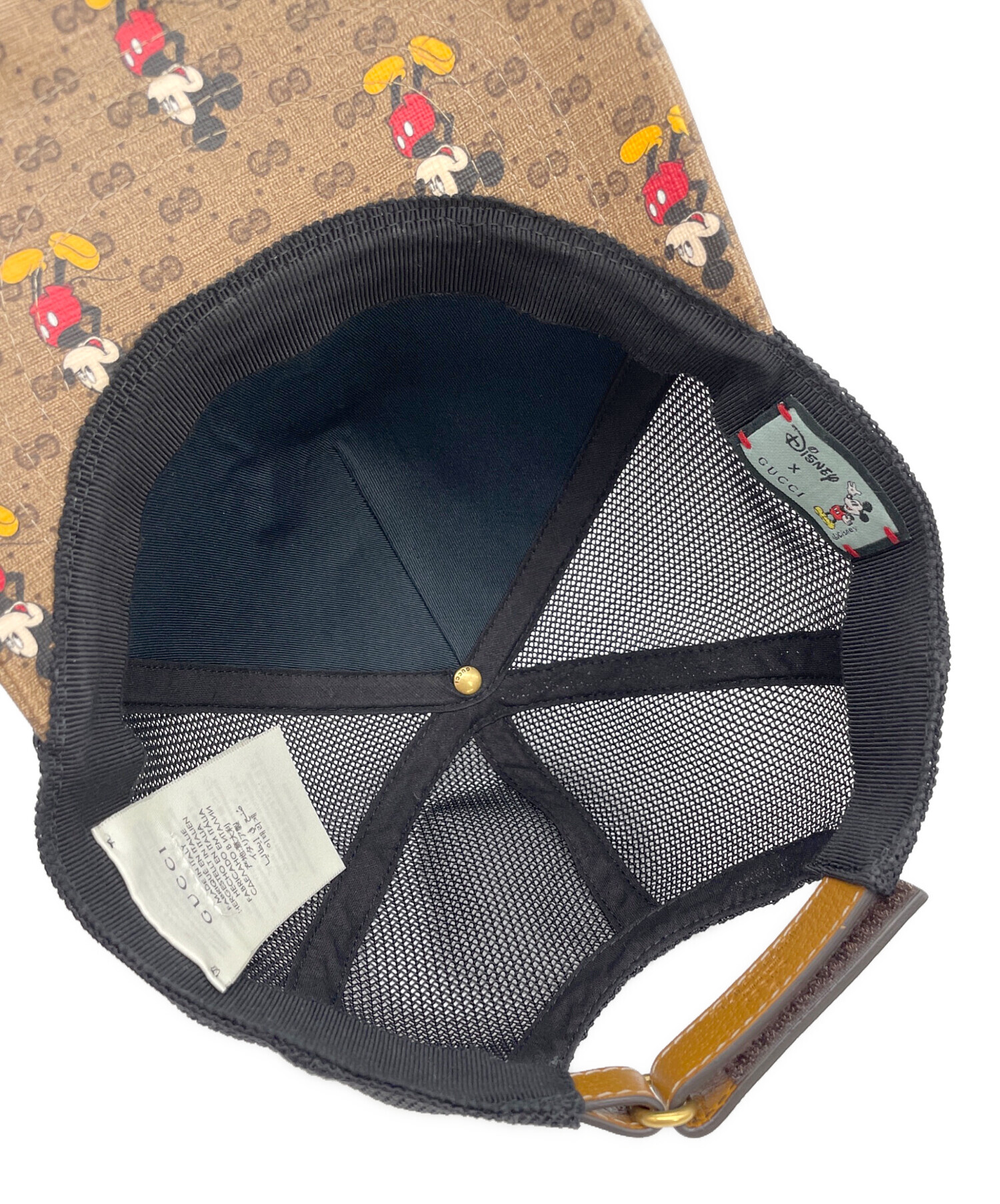 中古・古着通販】GUCCI (グッチ) メッシュキャップ サイズ:L 59cm 