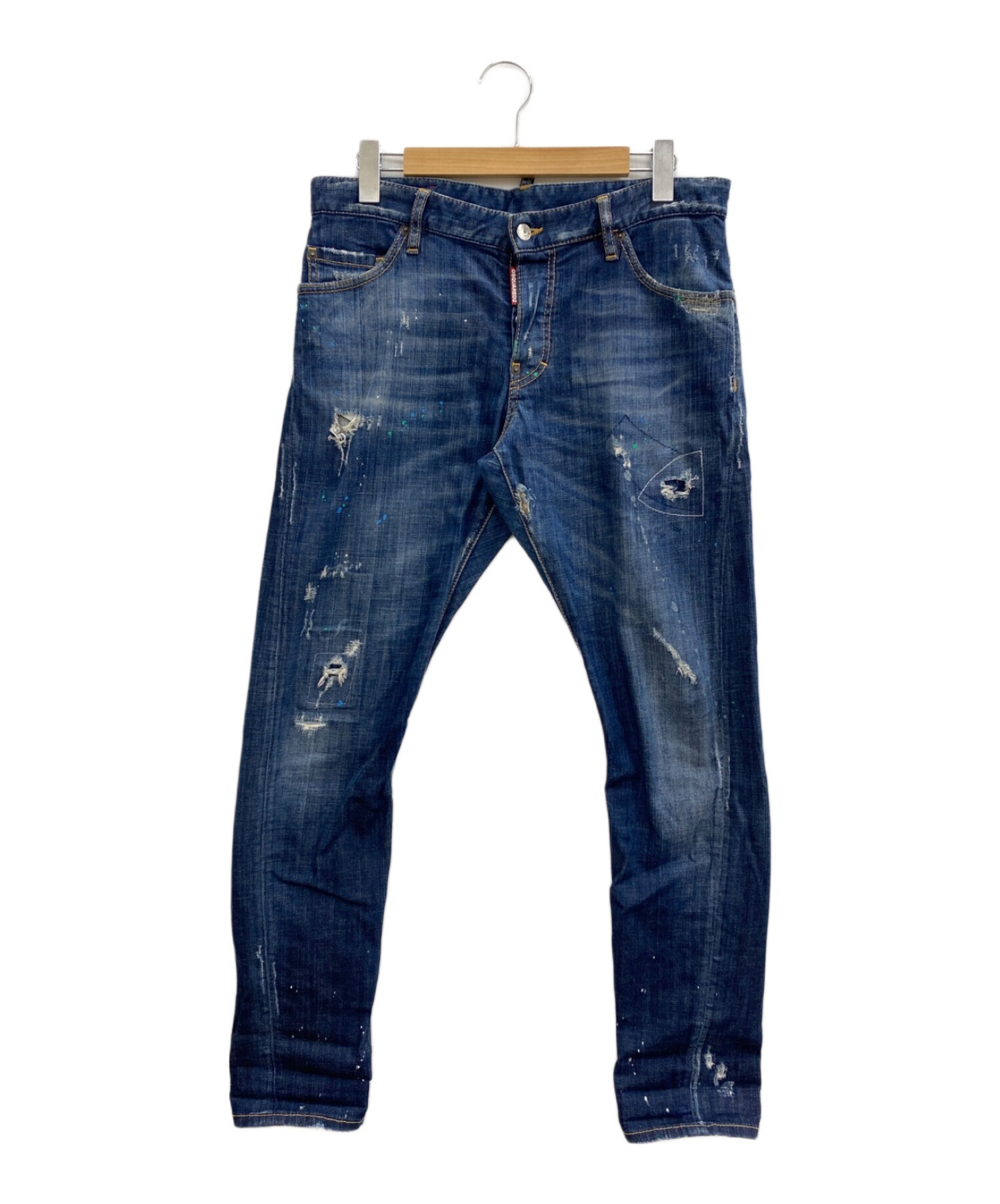 中古・古着通販】DSQUARED2 (ディースクエアード) テーパードデニム 