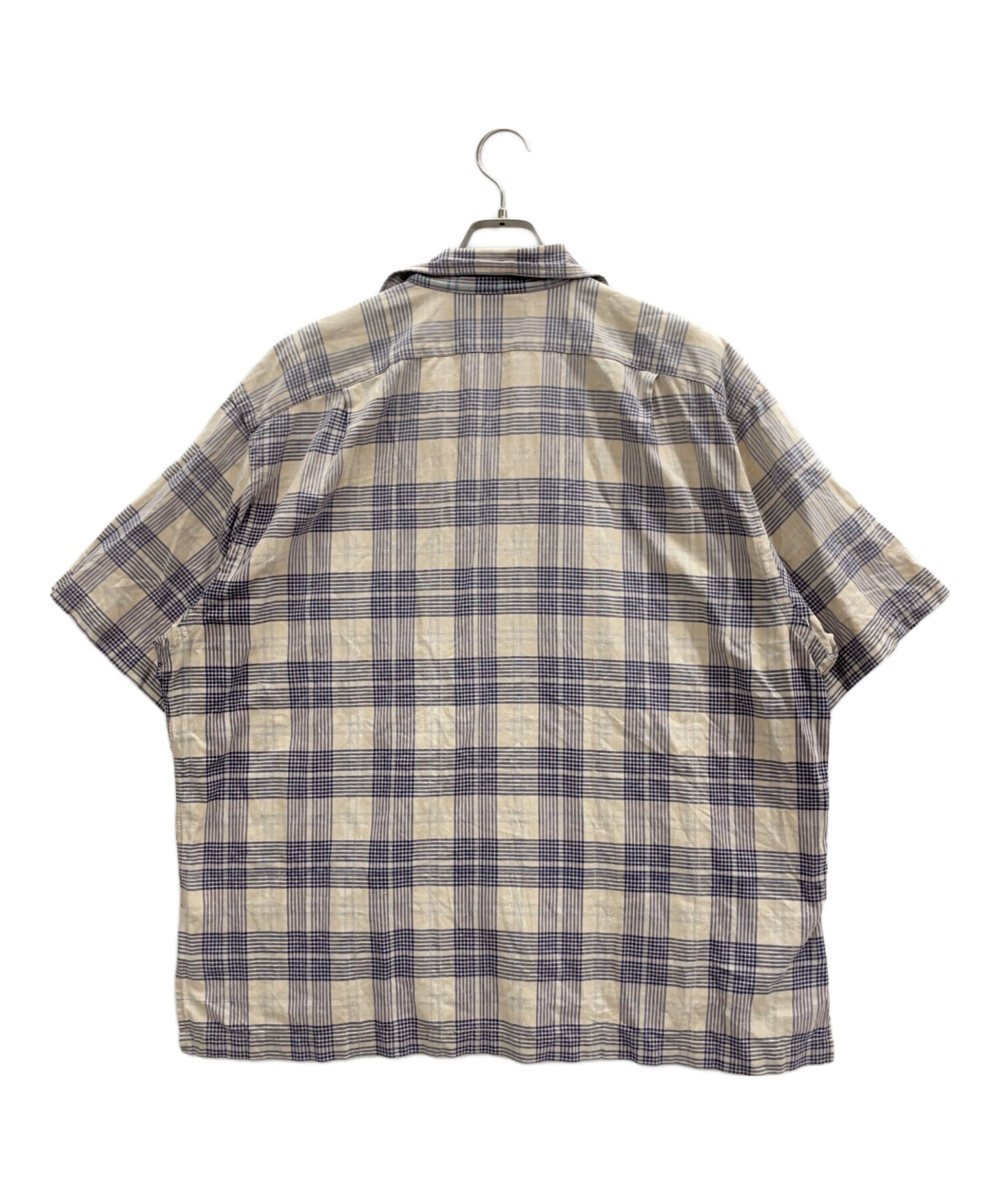 中古・古着通販】RRL (ダブルアールエル) 半袖シャツ ベージュ 