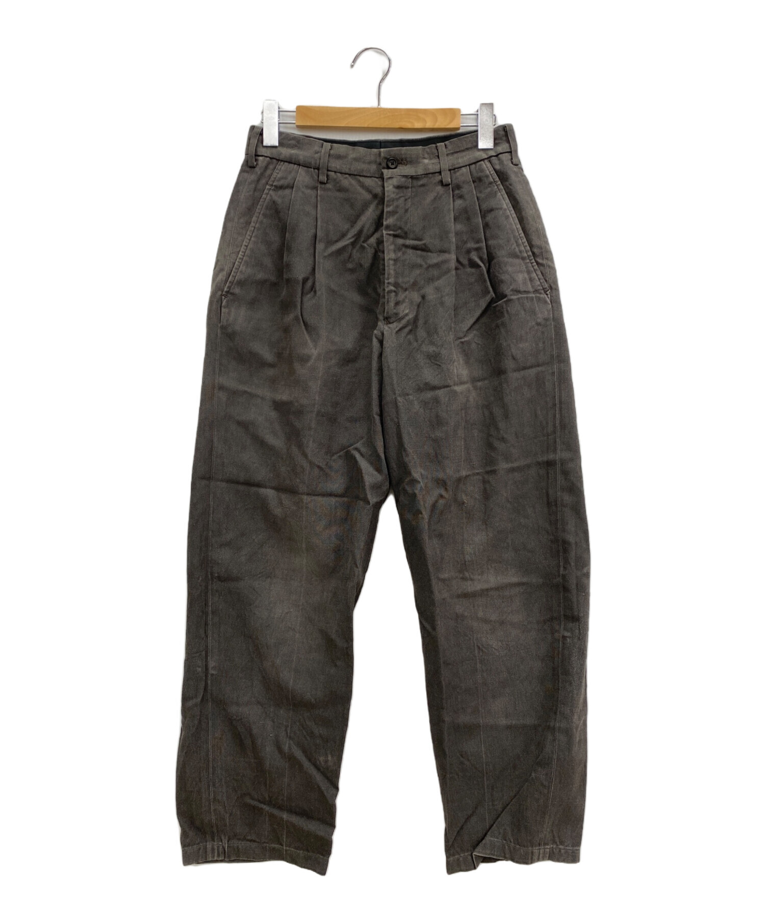 中古・古着通販】YOHJI YAMAMOTO (ヨウジヤマモト) ワイドパンツ  