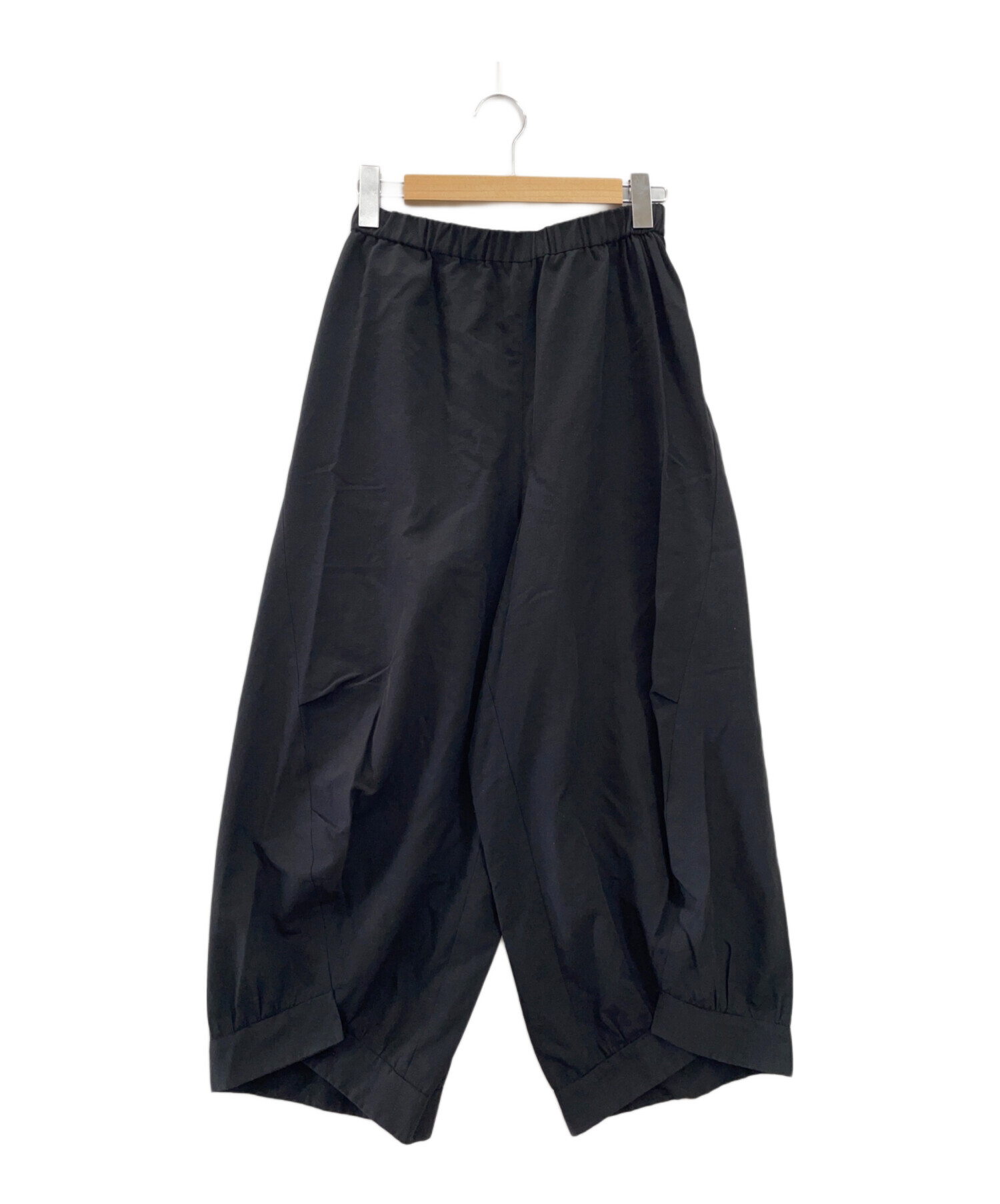 中古・古着通販】慈雨 (ジウ) パンツ ブラック サイズ:40｜ブランド 