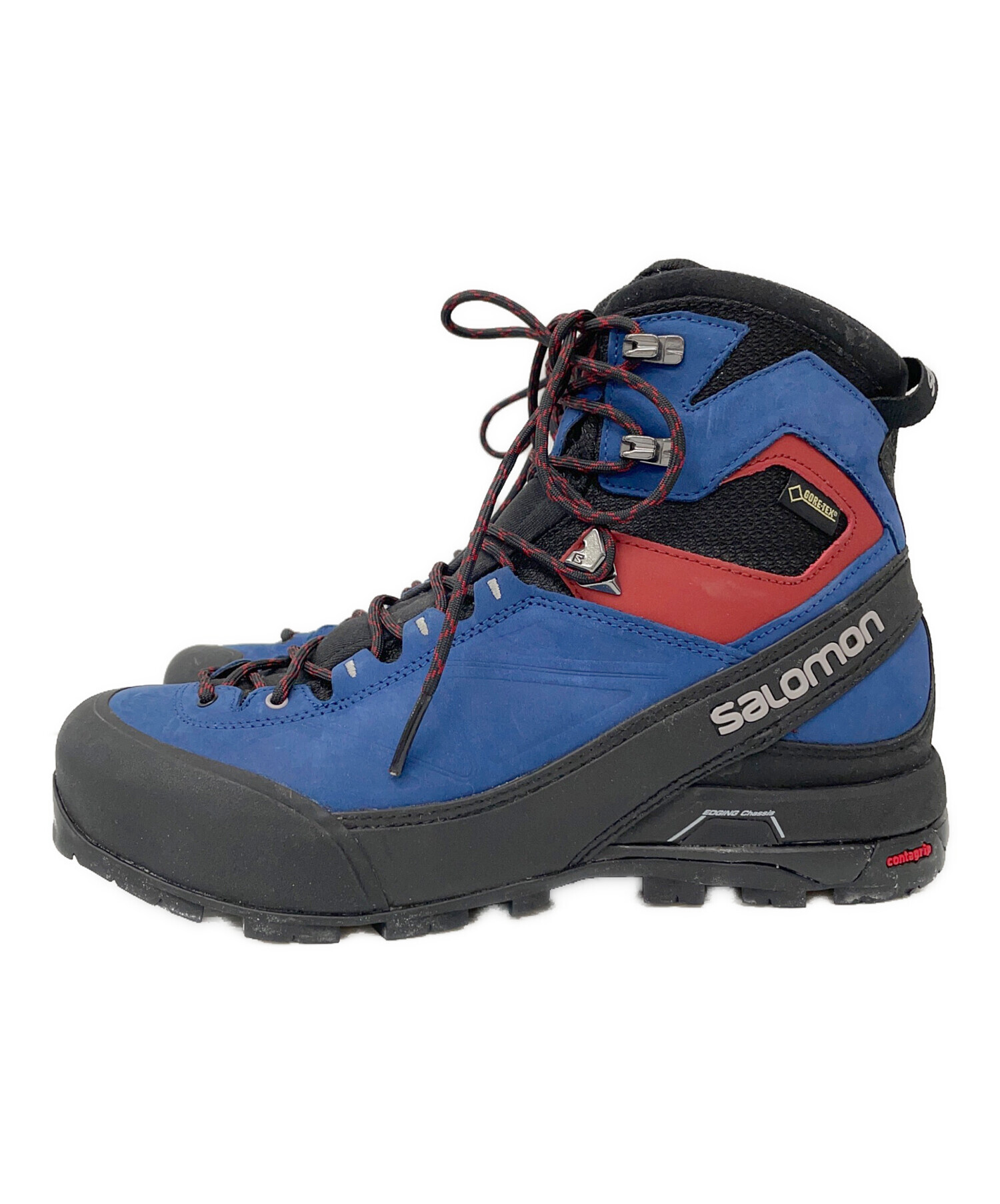 中古・古着通販】SALOMON (サロモン) トレッキングシューズ ブルー 