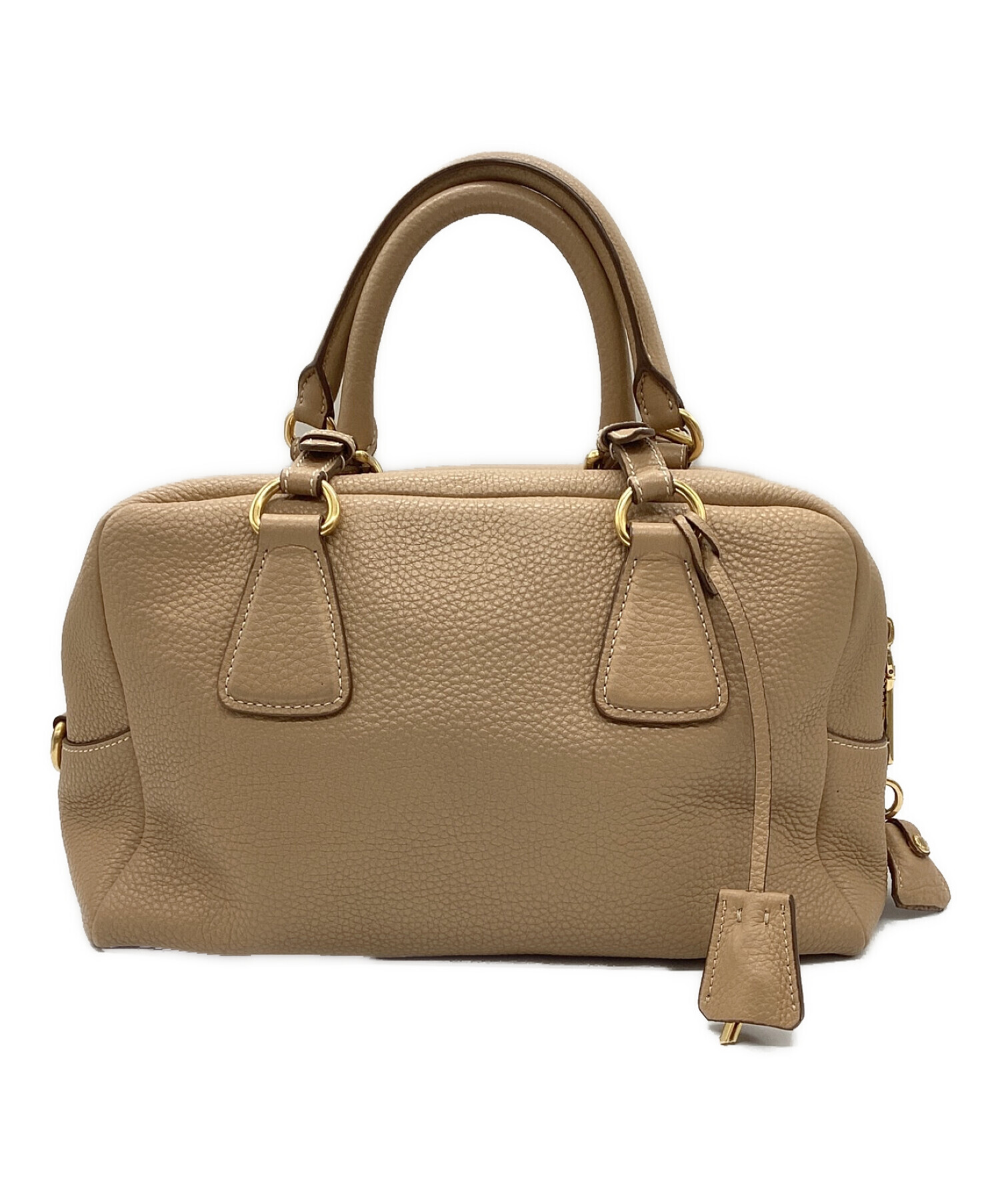 値下げ❗️PRADAボストンバッグ、ショルダー付き