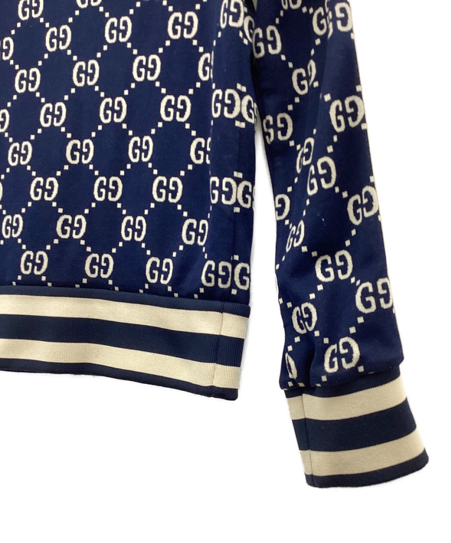 中古・古着通販】GUCCI (グッチ) GGジャカード コットンジャケット  