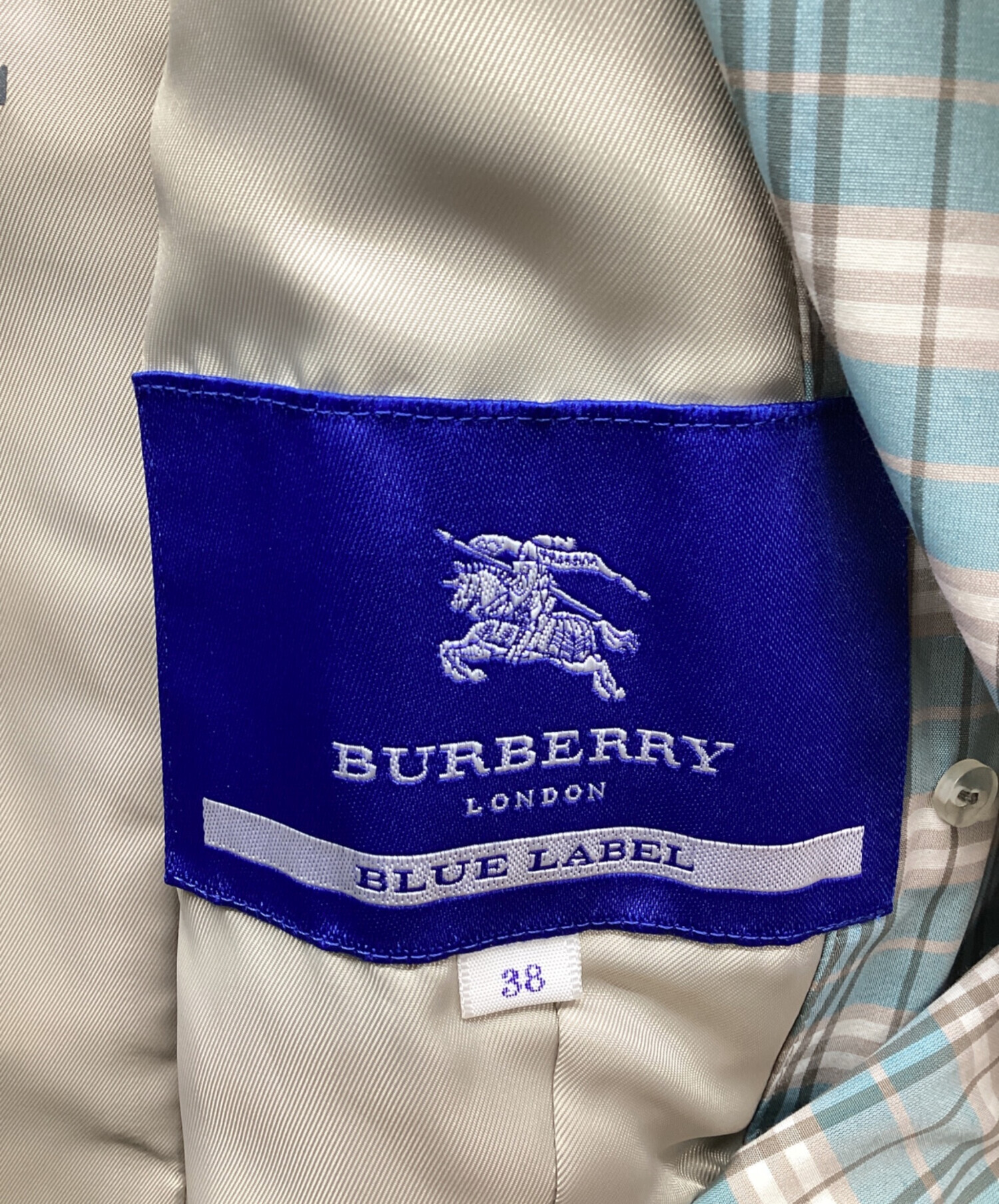 中古・古着通販】BURBERRY BLUE LABEL (バーバリーブルーレーベル  